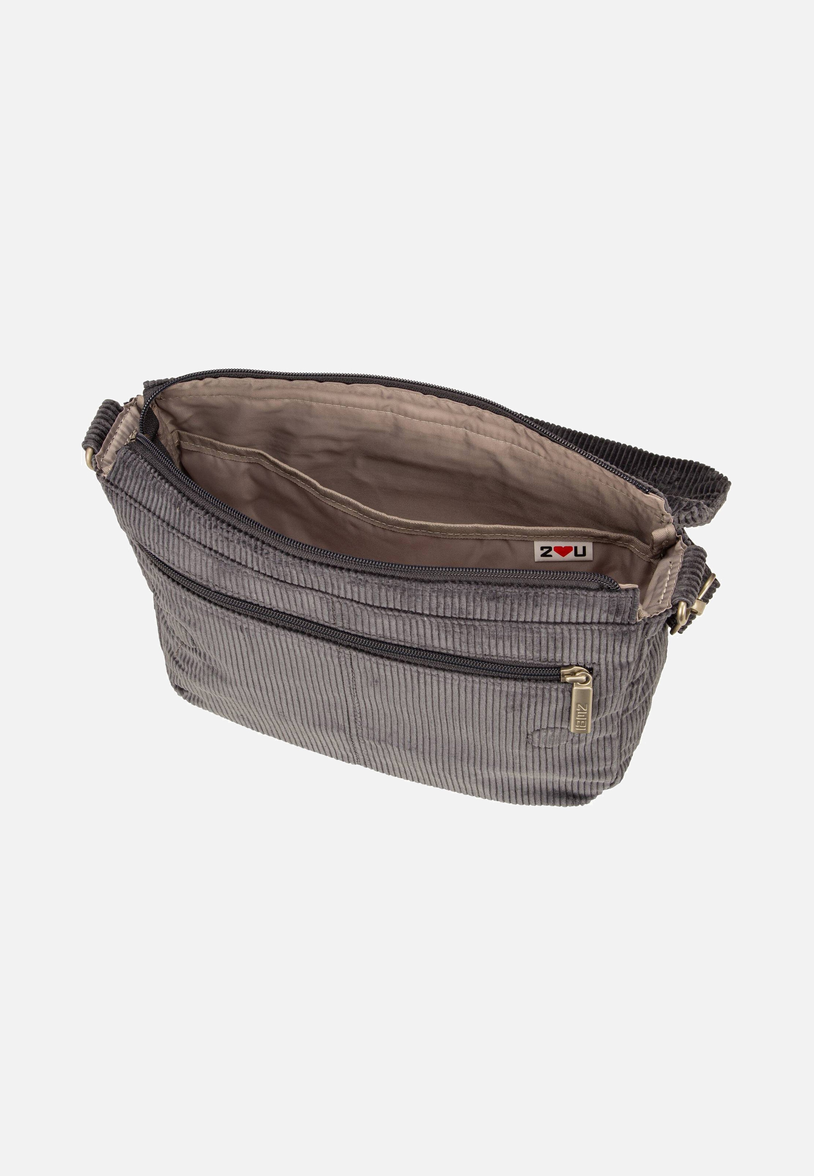 zwei - Mademoiselle M60 Cord/Polar - Messenger Bag | Women-Image