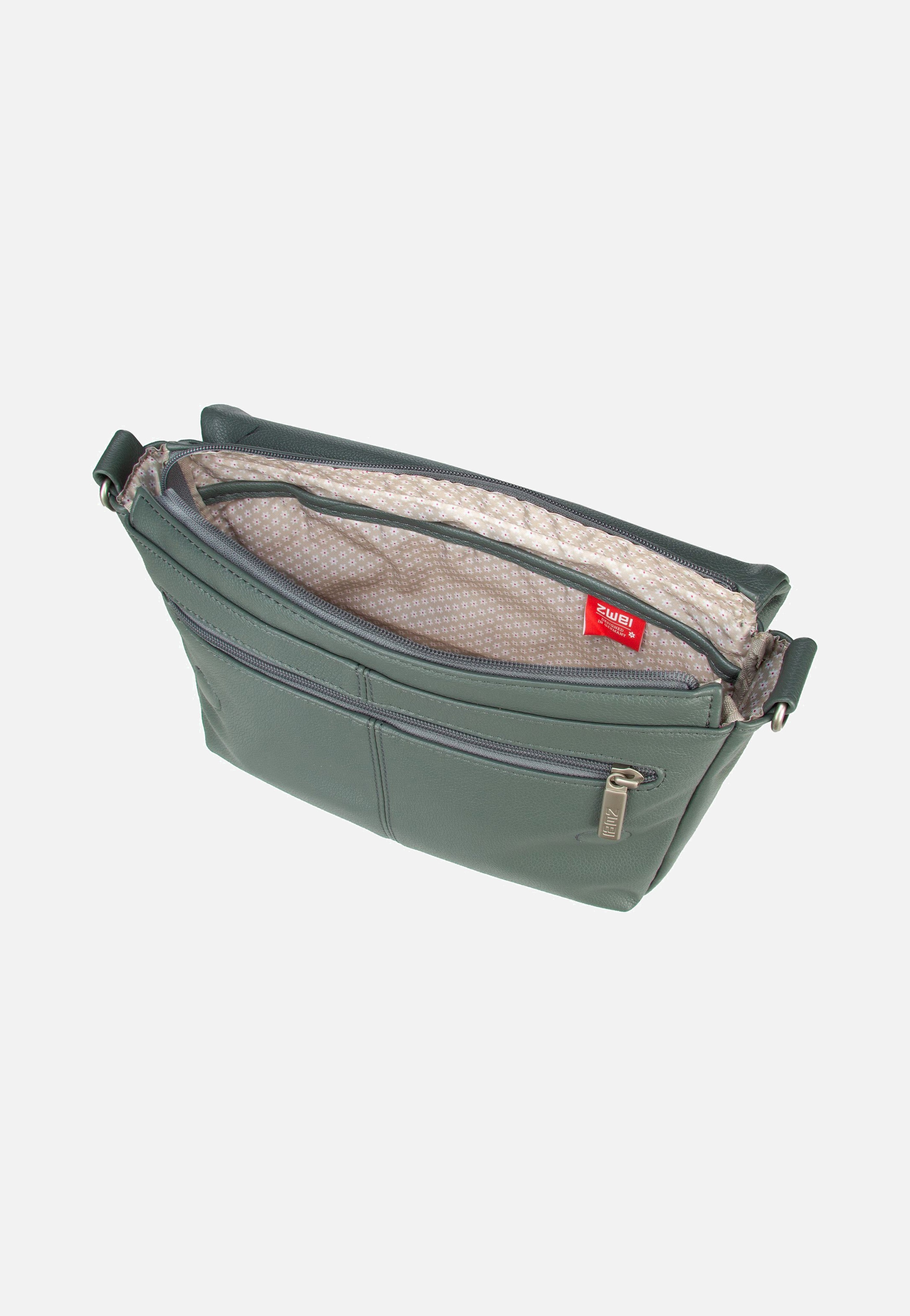 zwei Mademoiselle M60 Eucalyptus Messenger Bag