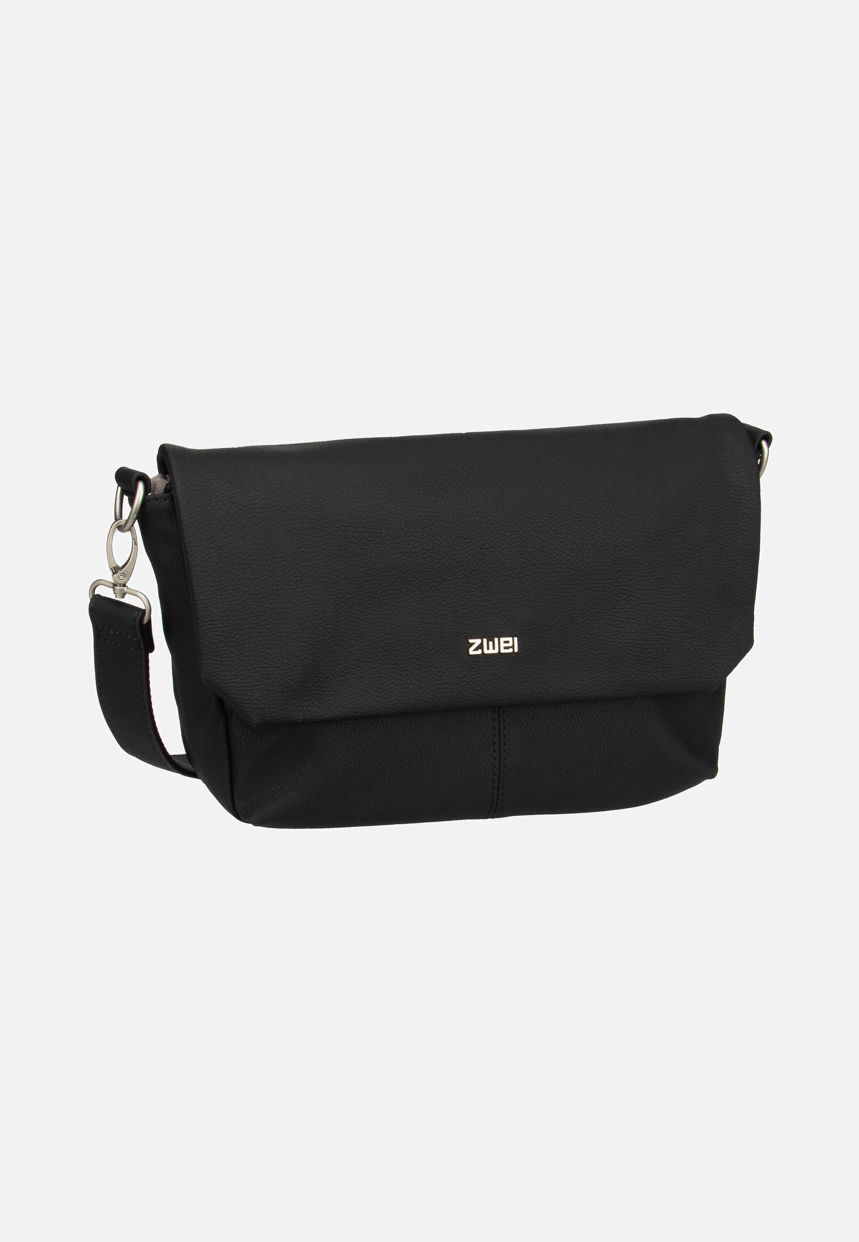 zwei Mademoiselle M60 Nubuk/Black Messenger Bag