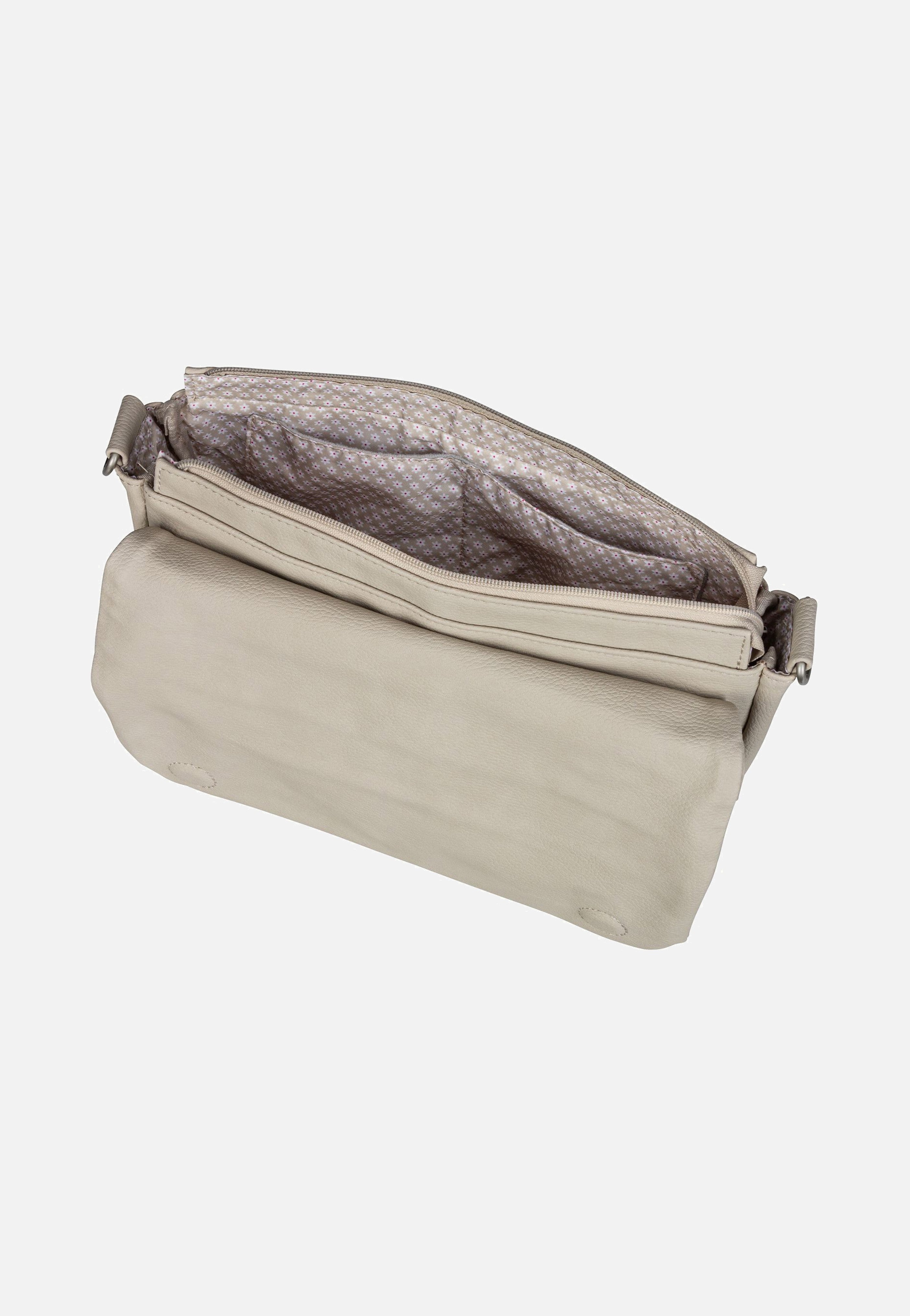 zwei Mademoiselle M60 Nubuk/Linen Messenger Bag