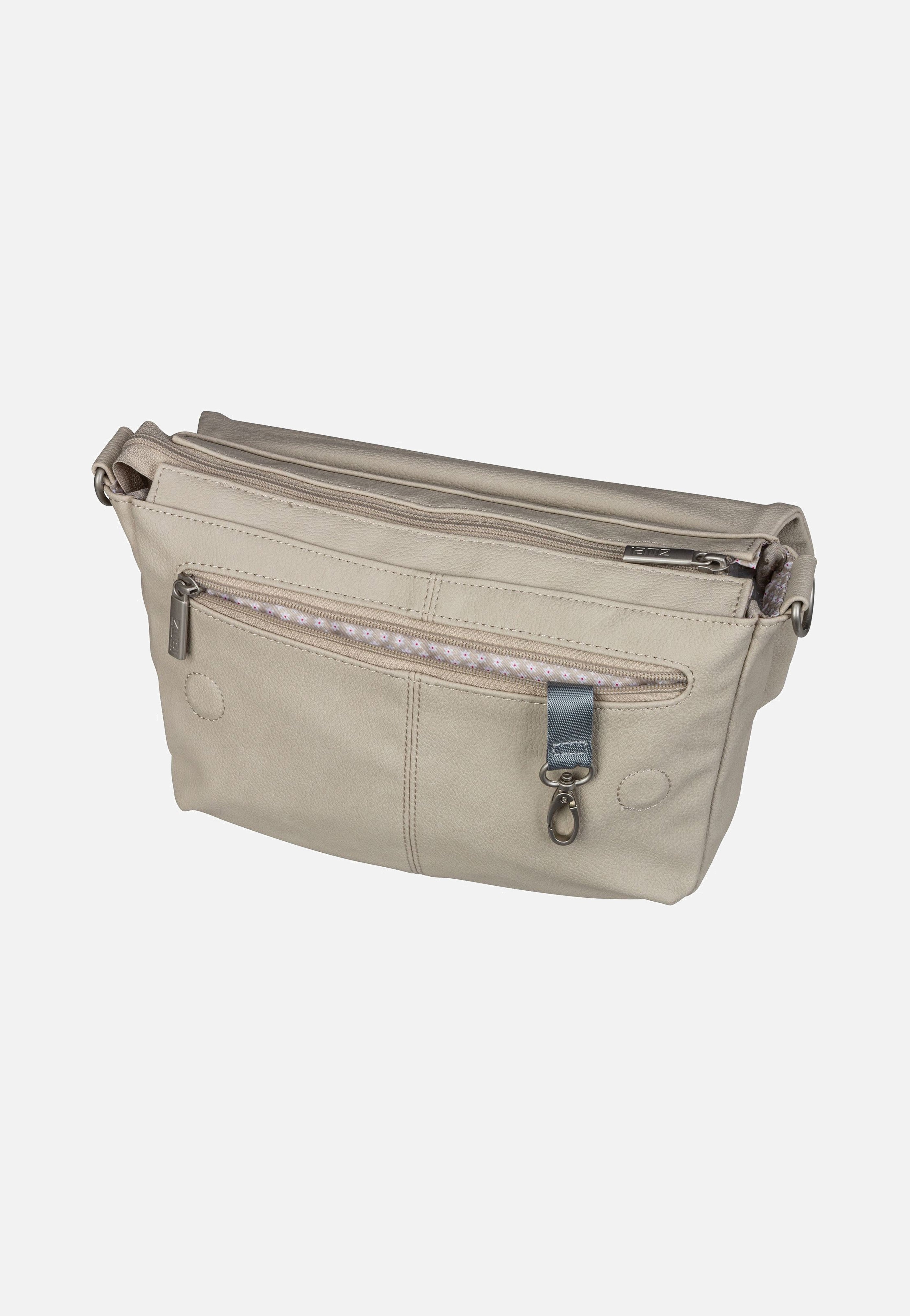 zwei Mademoiselle M60 Nubuk/Linen Messenger Bag