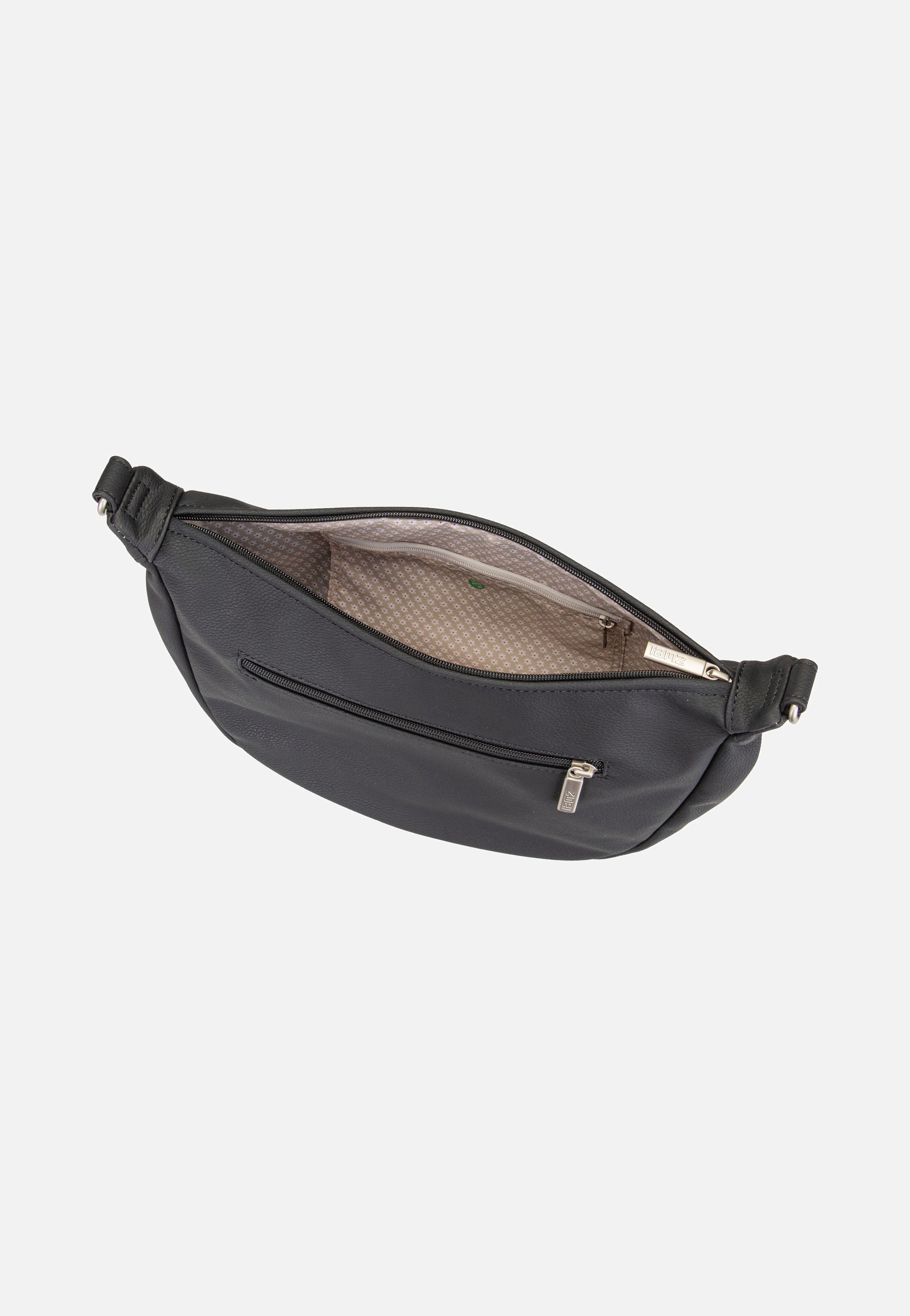 zwei - Mademoiselle M70 Nubuk/Black - Sling Bag | Women-Image