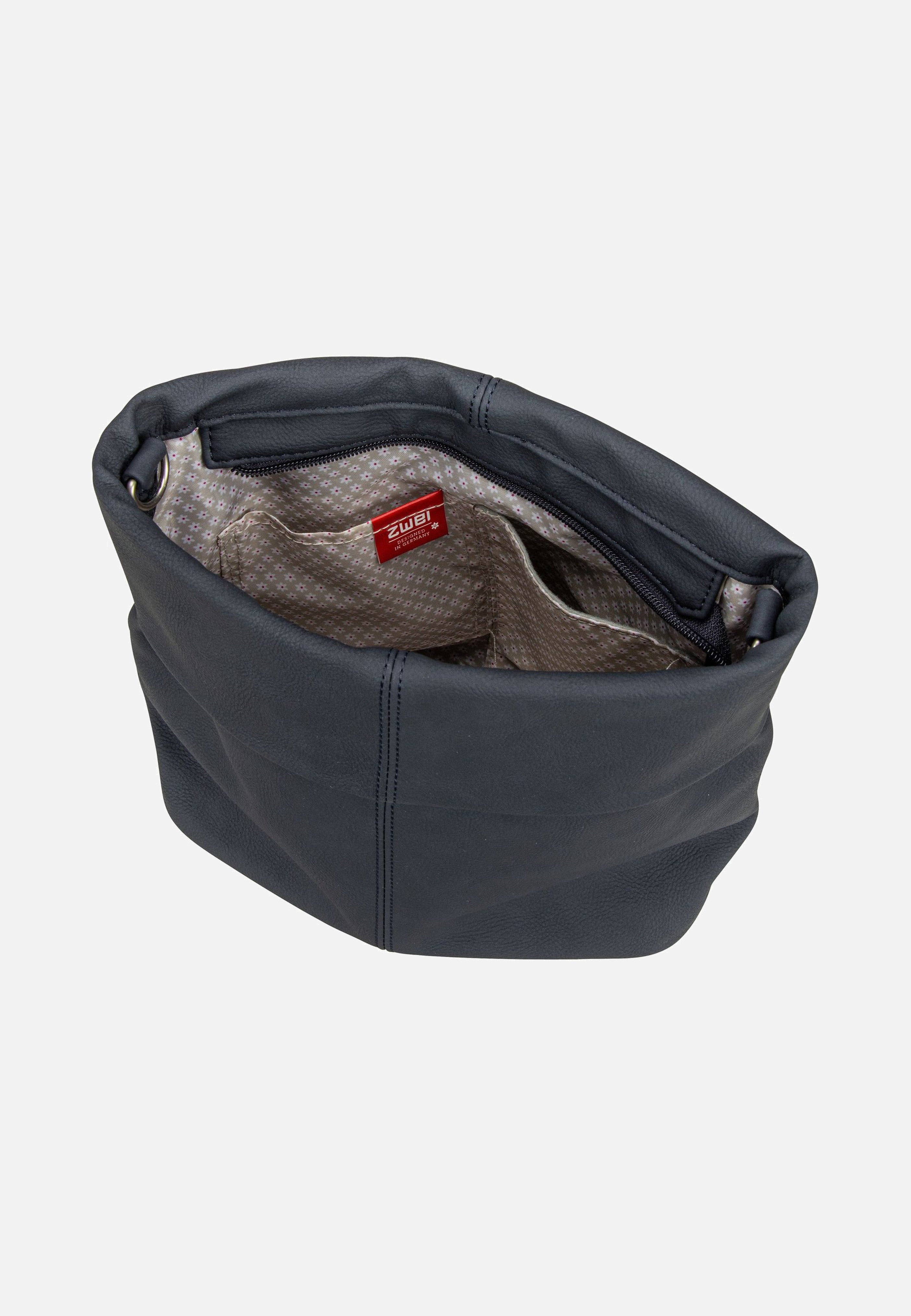 zwei - Mademoiselle M8 Nubuk/Ink - Pouch Bag | Women-Image