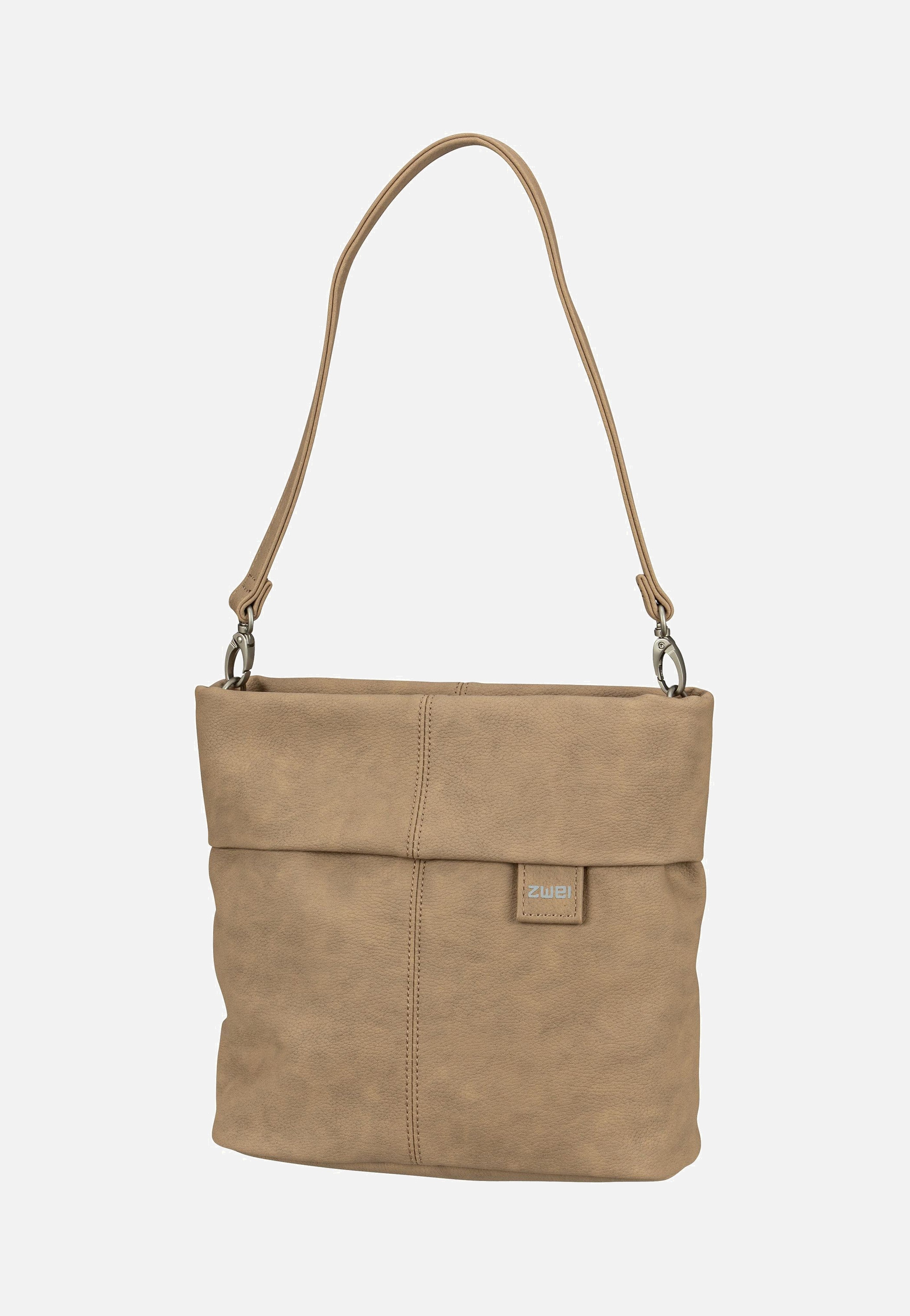 zwei Mademoiselle M8 Nubuk/Sand Beuteltasche