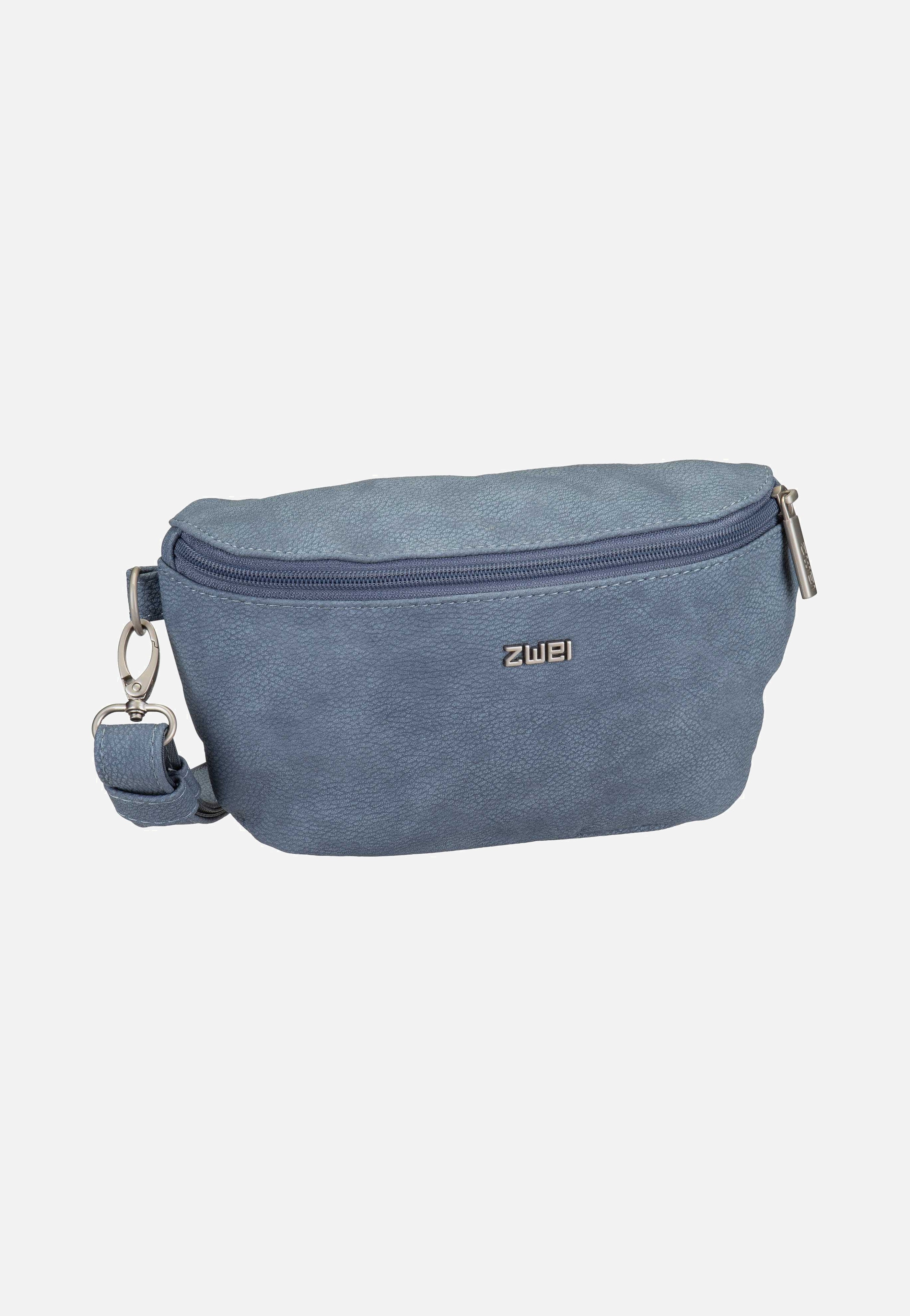 zwei Mademoiselle MH4 Nubuk/Sky Bauchtasche