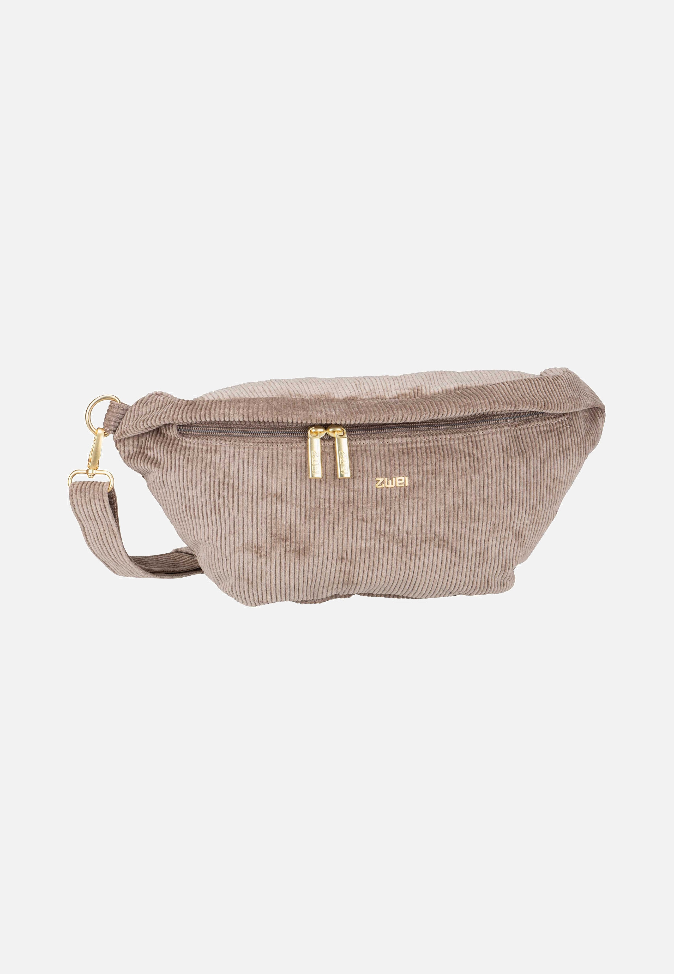 zwei Mademoiselle MH80 Cord/Mocca Bauchtasche