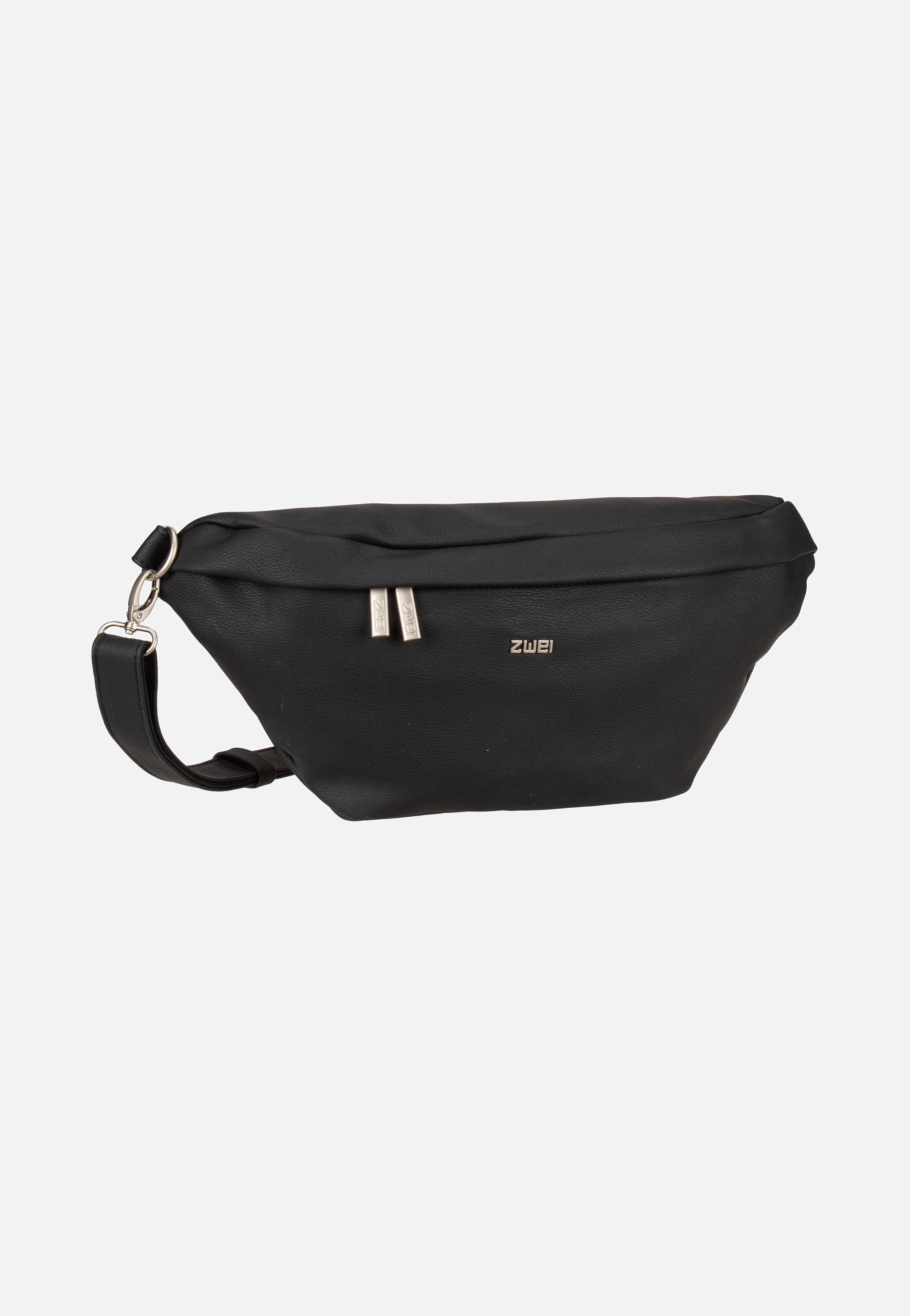 zwei Mademoiselle MH80 Nubuk/Black Bauchtasche