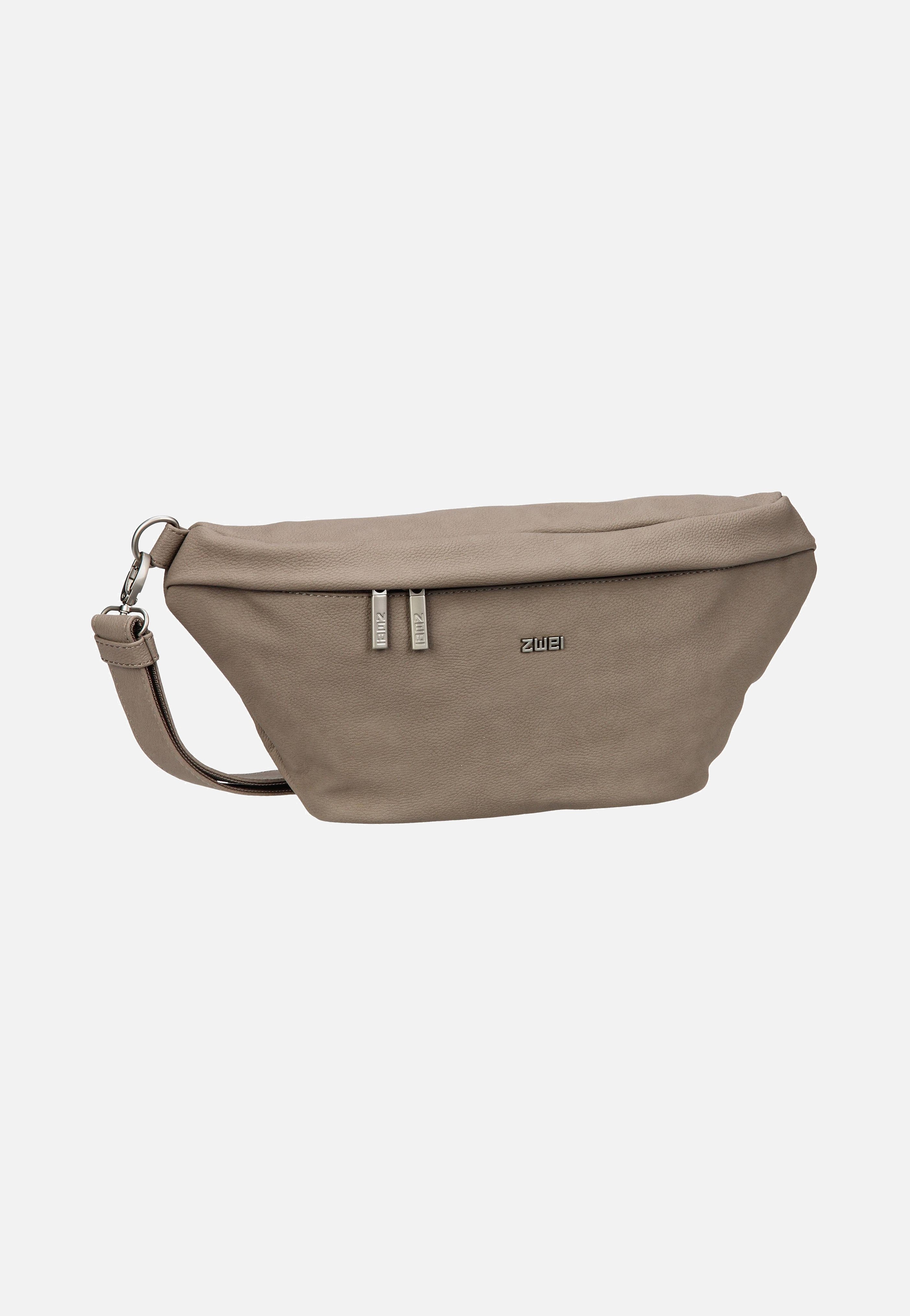 zwei Mademoiselle MH80 Nubuk/Cappucino Bauchtasche