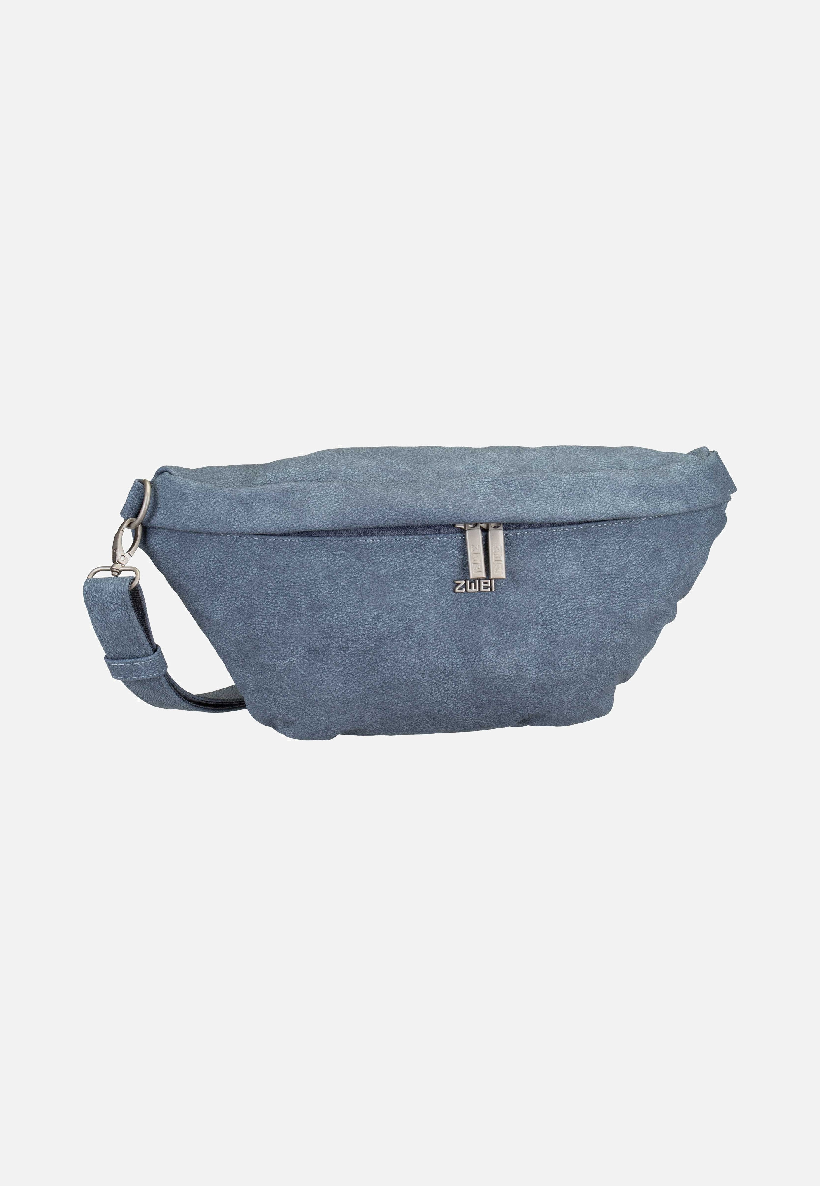 zwei Mademoiselle MH80 Nubuk/Sky Bauchtasche