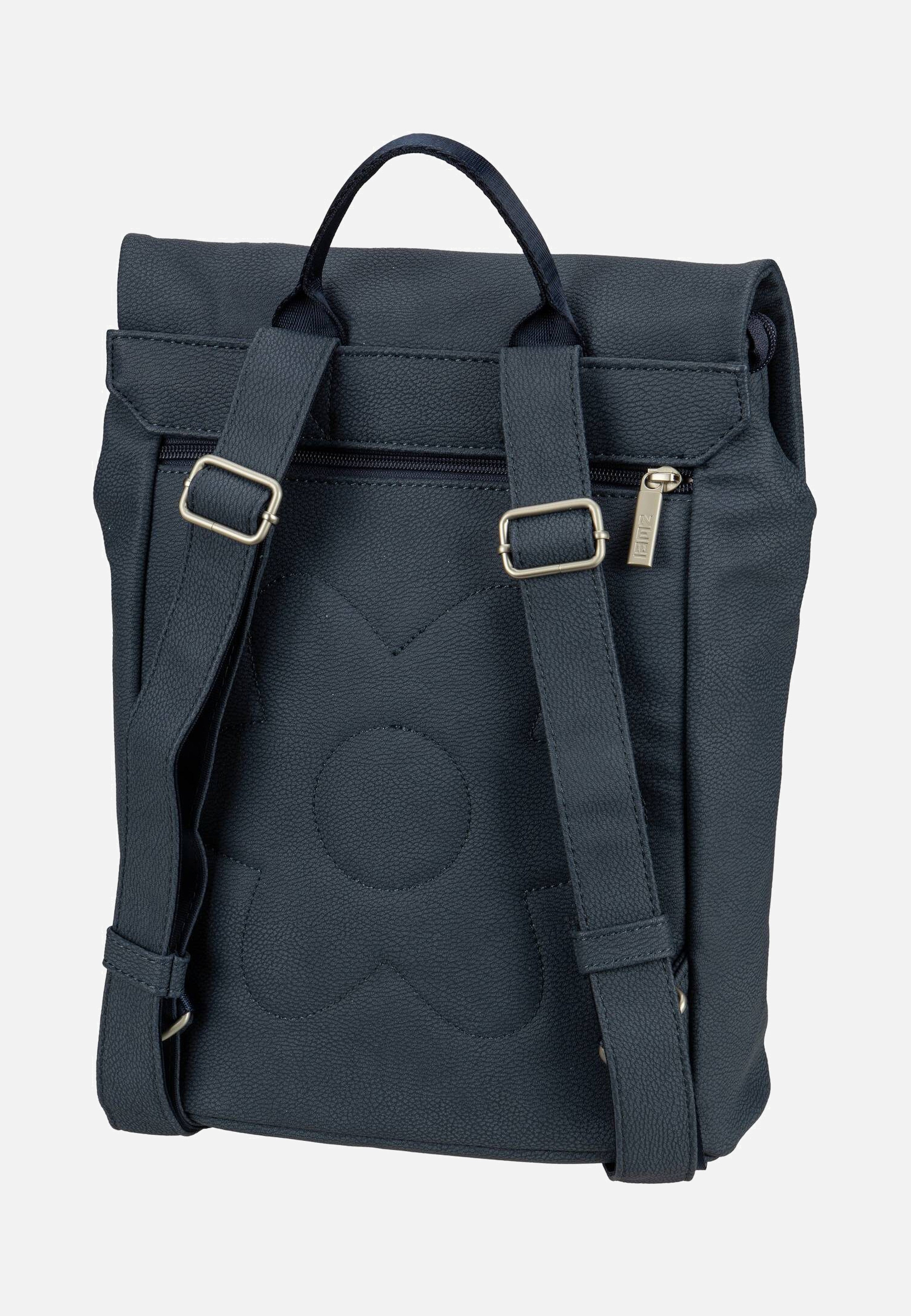 zwei - Mademoiselle MR13 Nubuk/Blue - Backpack | Women-Image