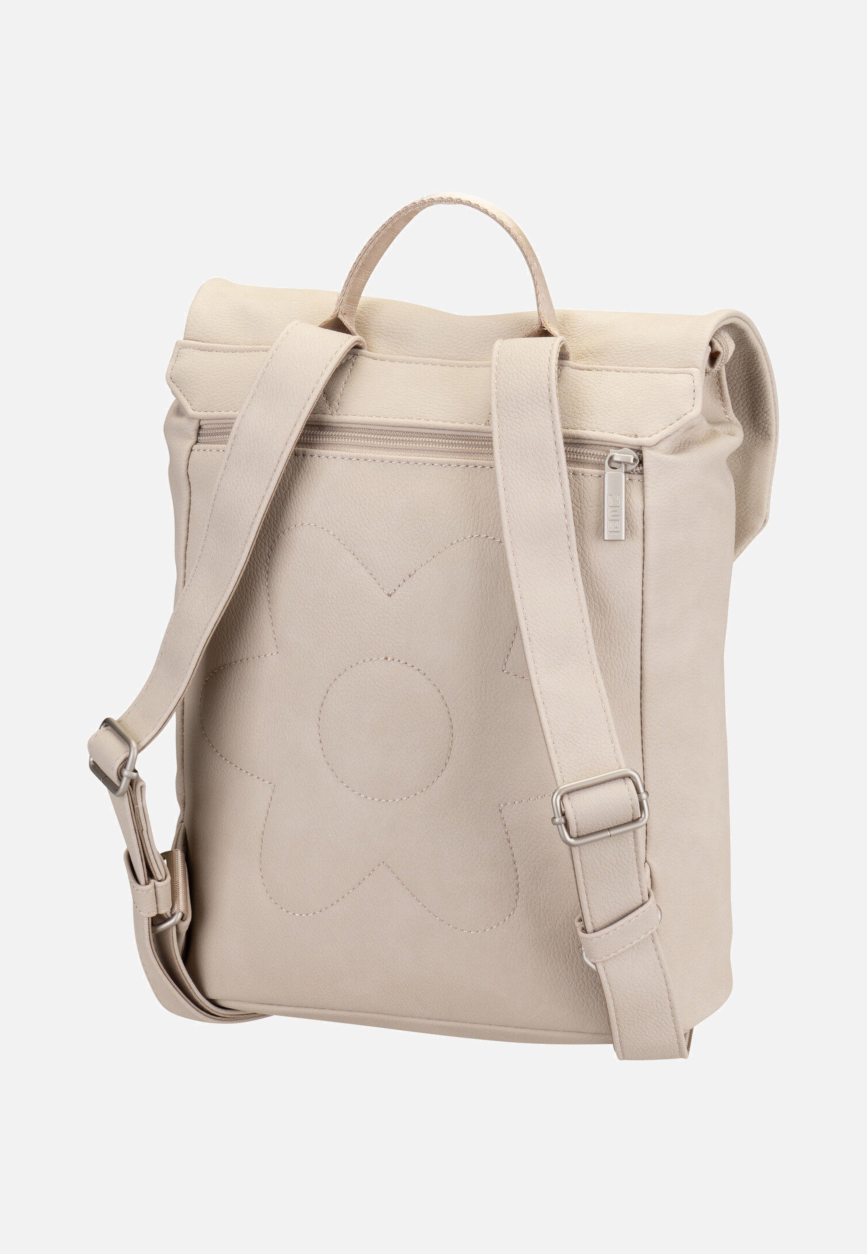 zwei - Mademoiselle MR13 Nubuk/Linen - Backpack | Women-Image