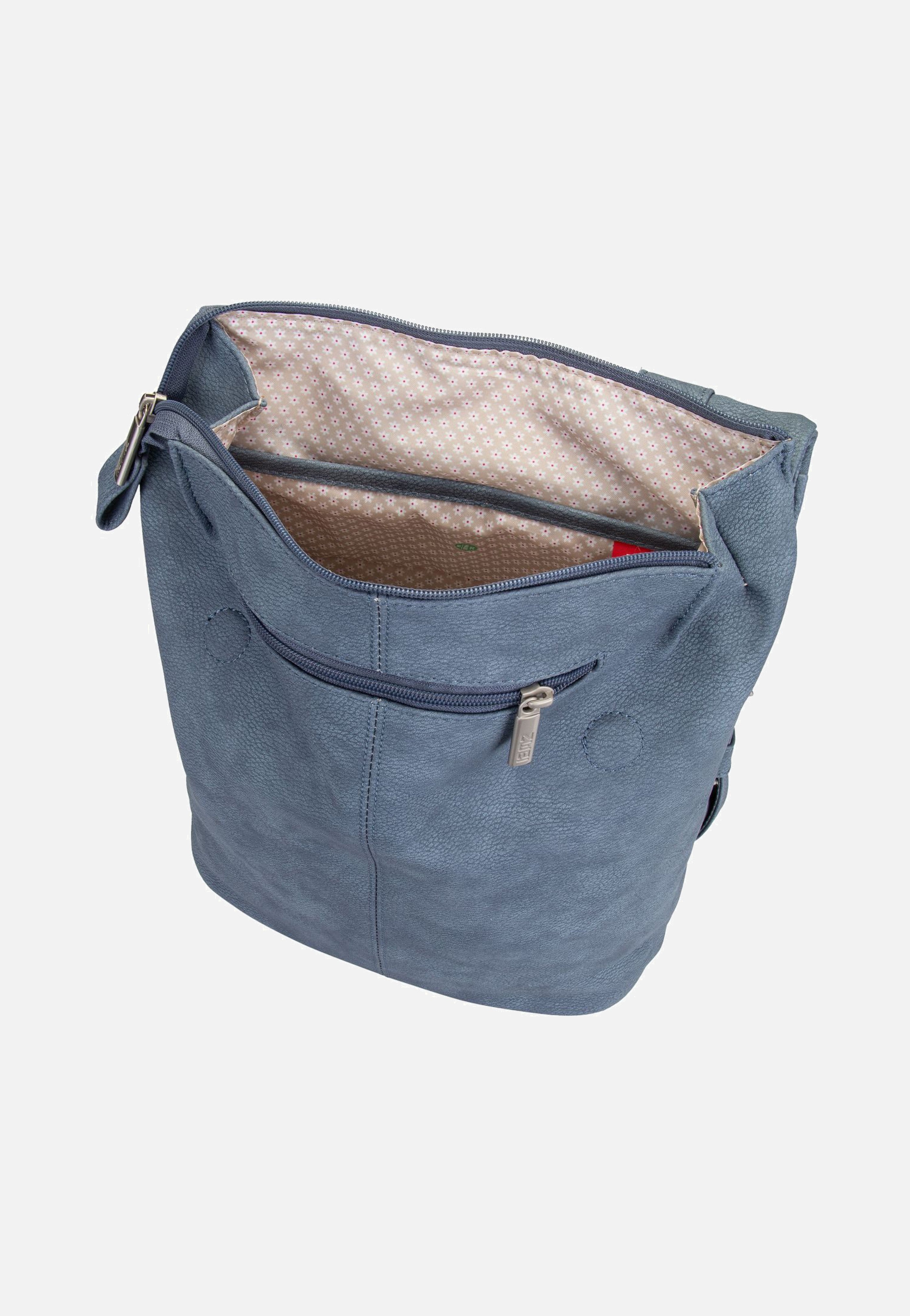 zwei - Mademoiselle MR13 Nubuk/Sky - Backpack | Women-Image