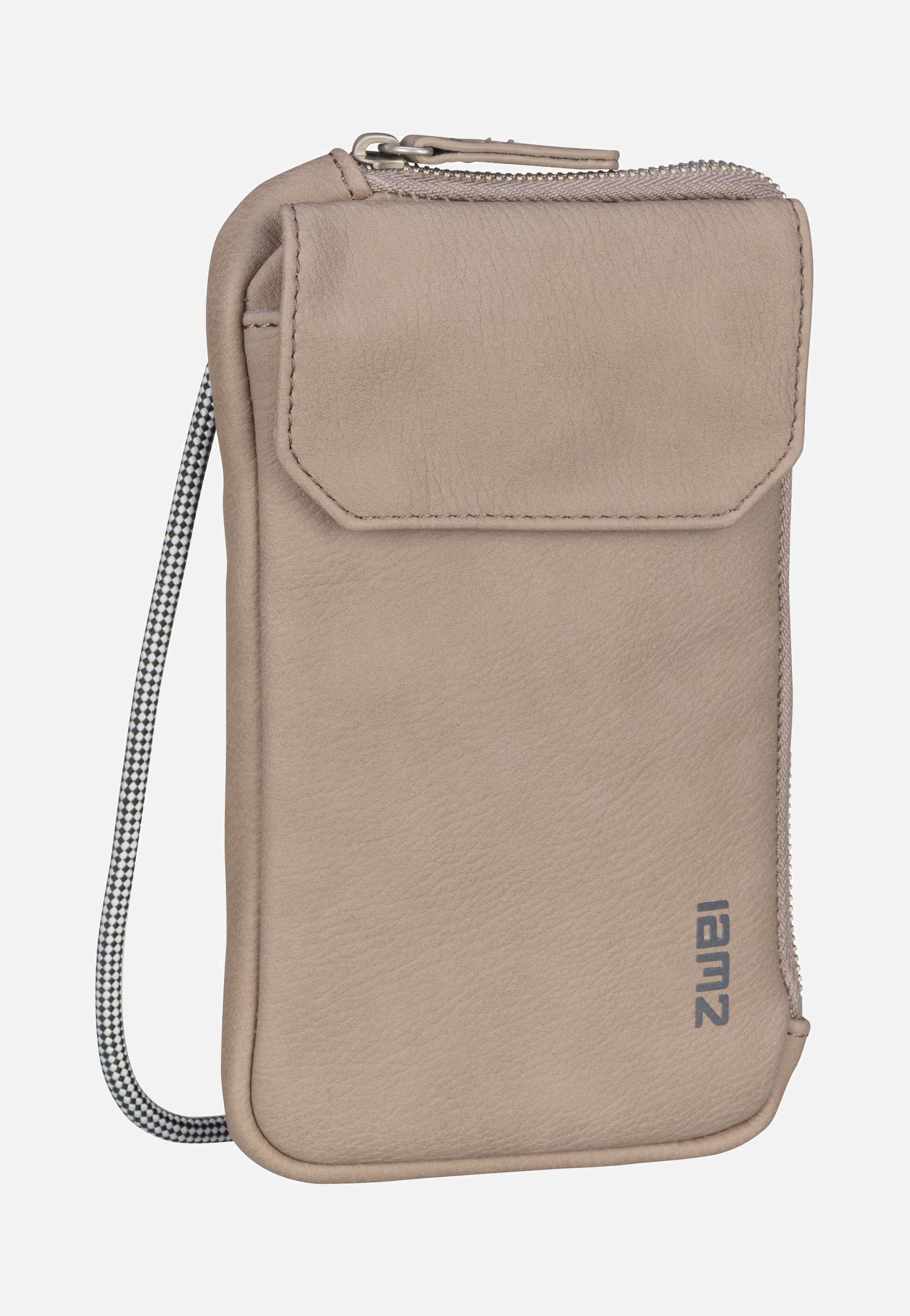 zwei - Mademoiselle Phone Bag MP30 Cappuccino - Phone Pouches | Women-Image