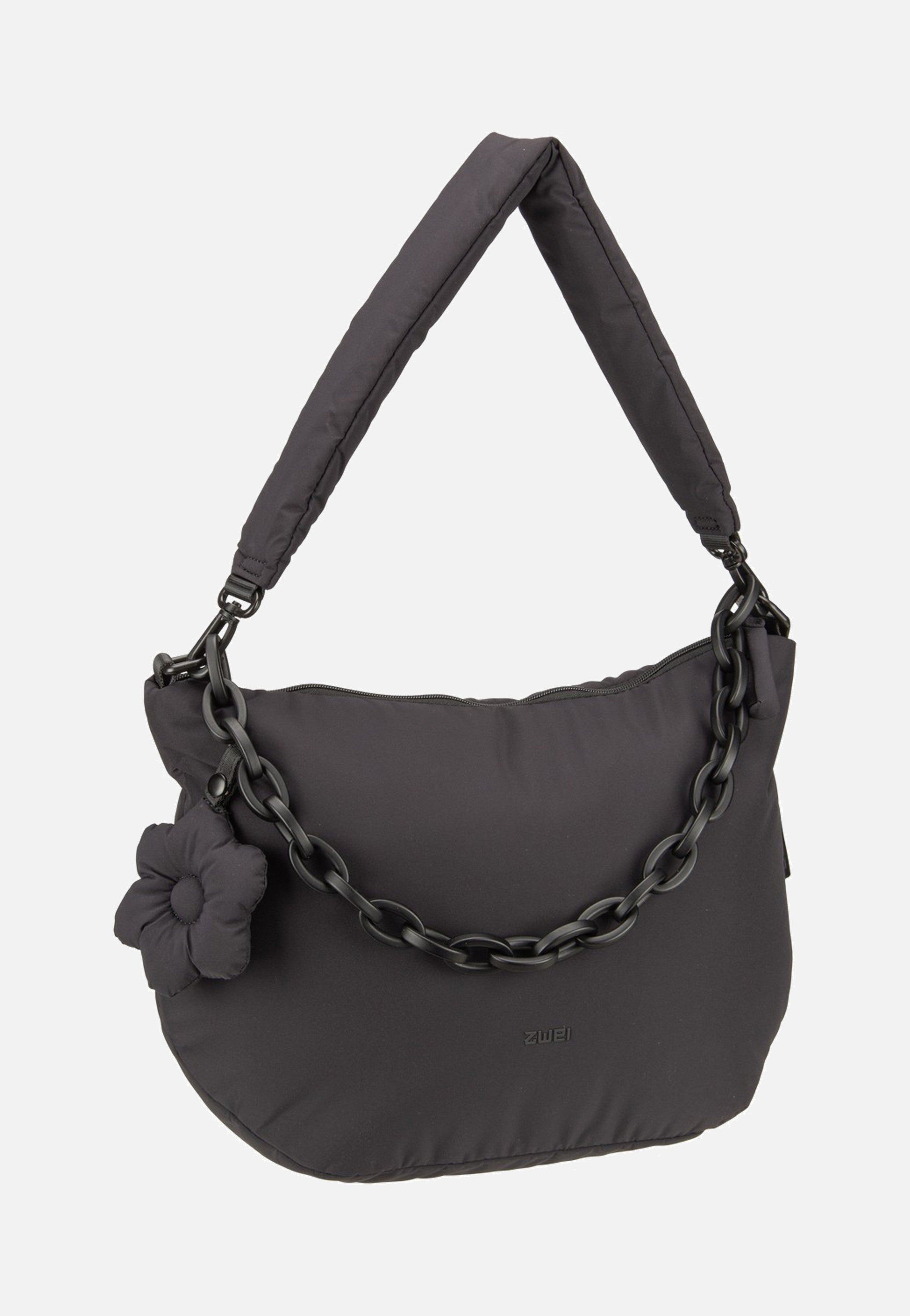 zwei Hannah HA140 Black Hobo Bag