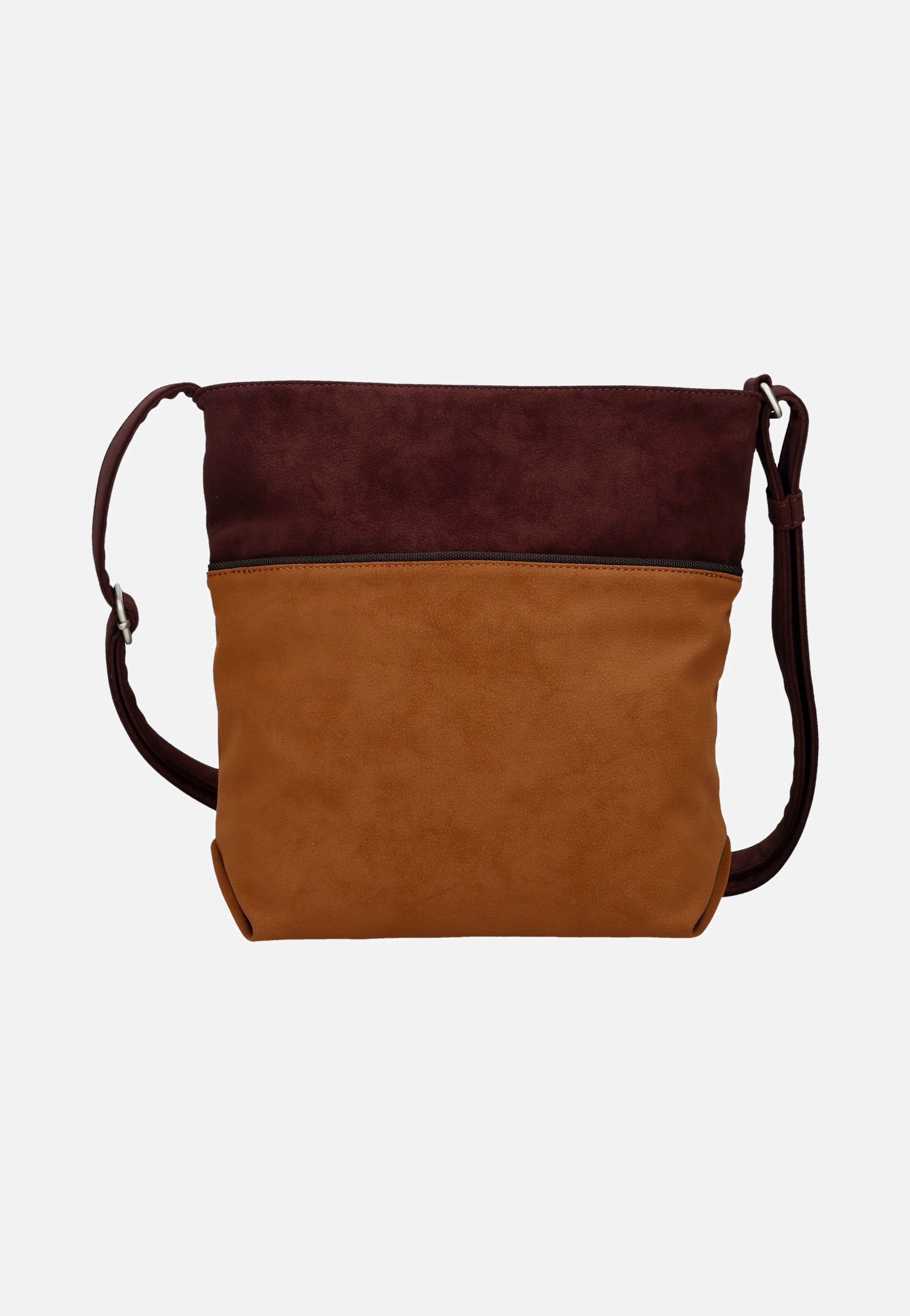 zwei Jana J10 Nubuk/Cognac Pouch Bag