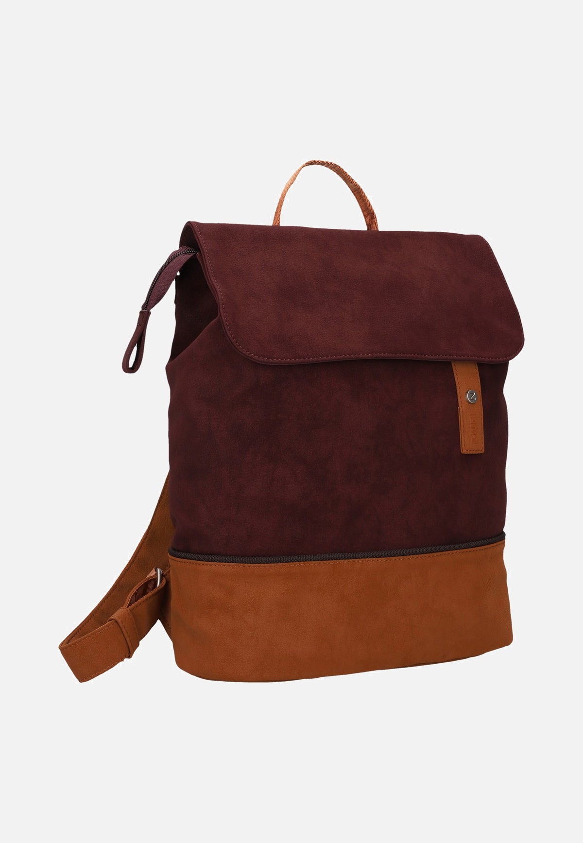 zwei Jana JR13 Nubuk/Cognac Backpack
