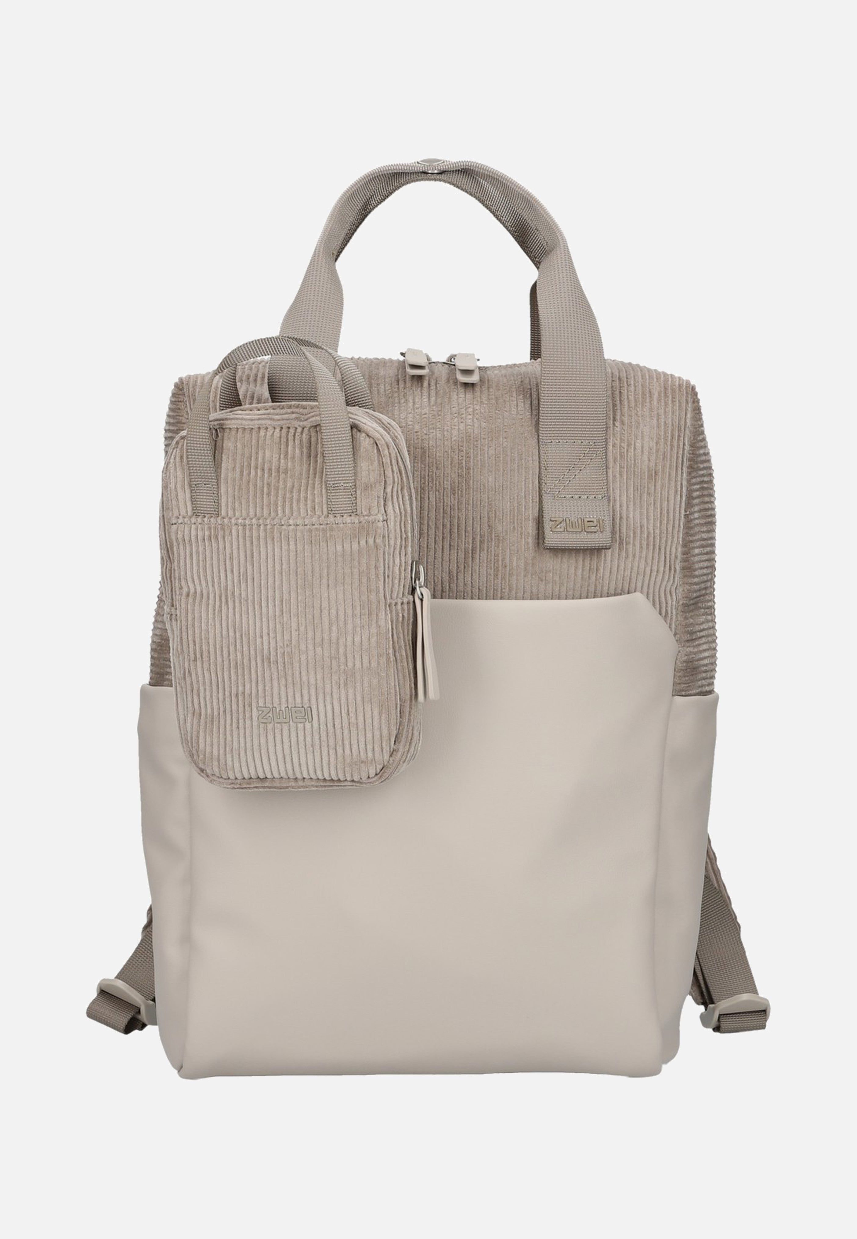 zwei Lou LUR130 Cord/Mocca Rucksack
