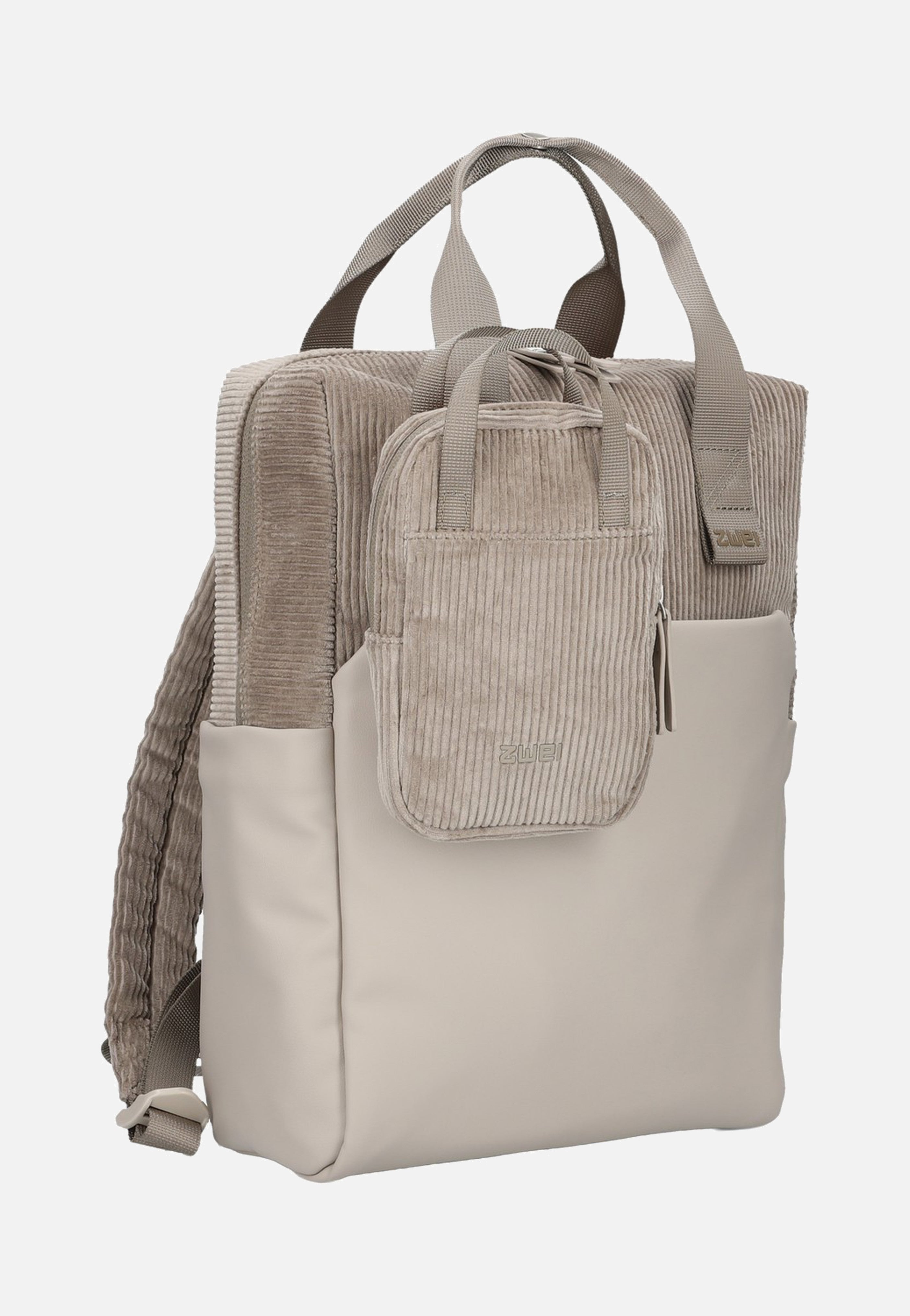 zwei Lou LUR130 Cord/Mocca Rucksack