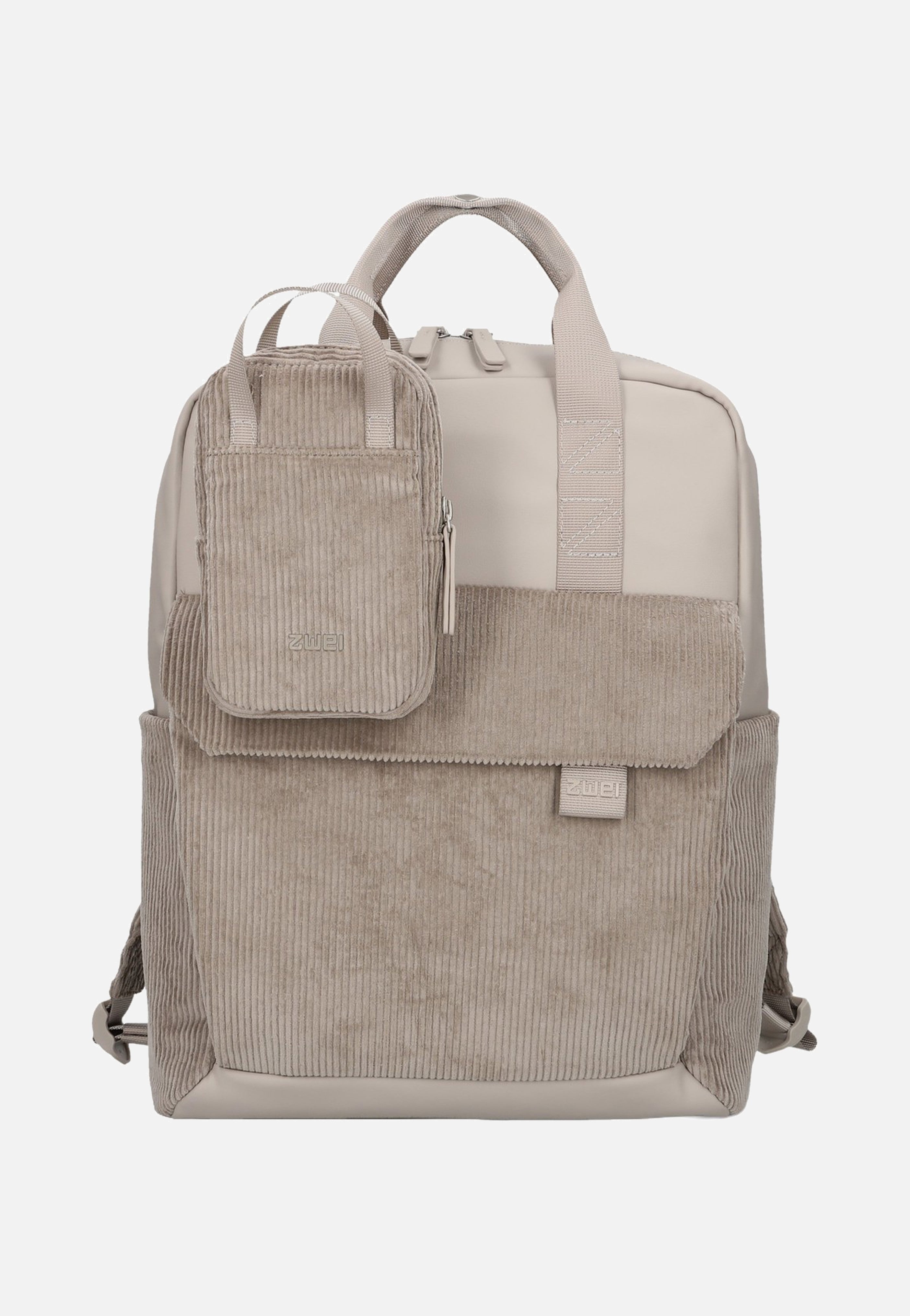 zwei Lou LUR160 Cord/Mocca Rucksack