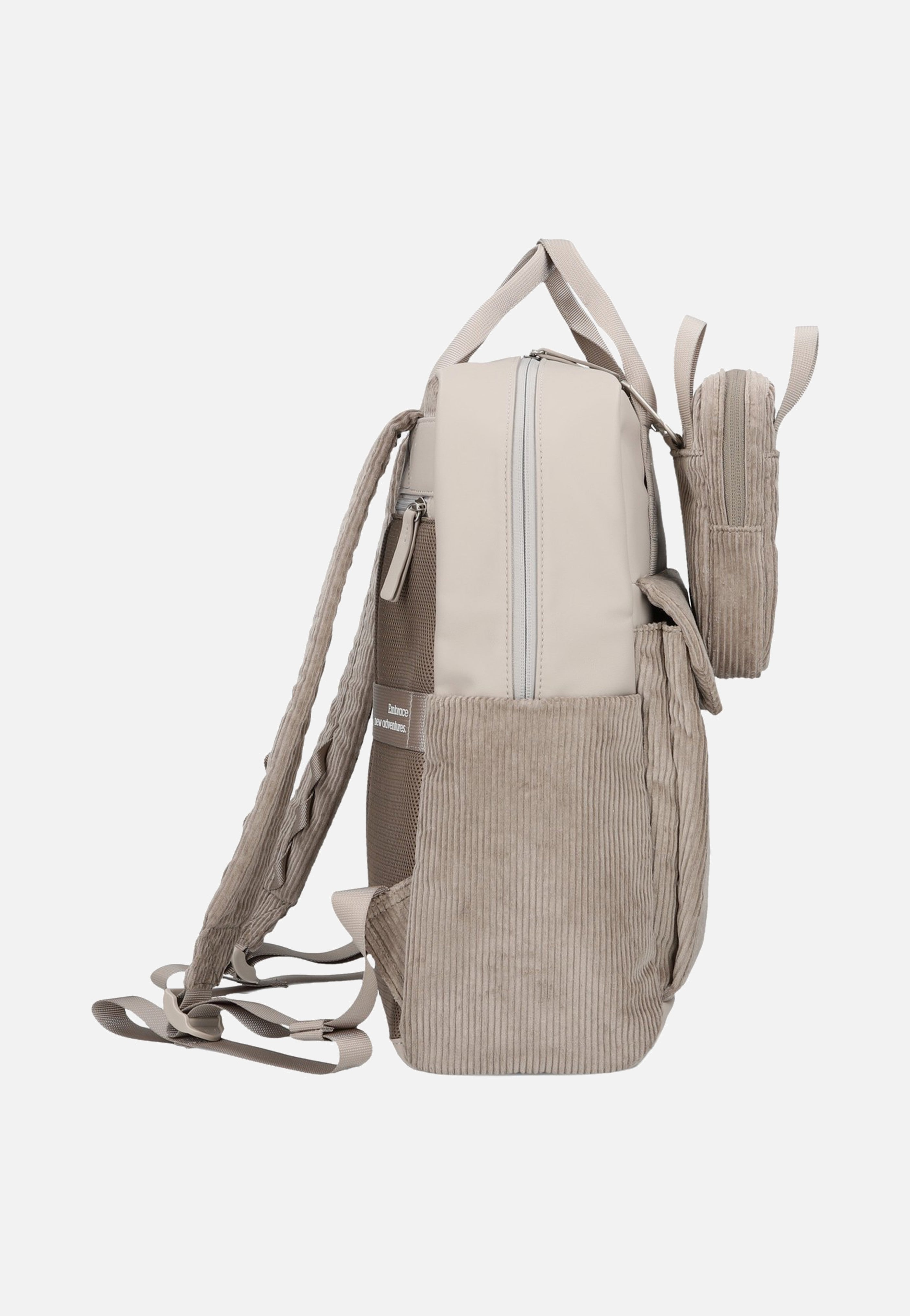 zwei Lou LUR160 Cord/Mocca Rucksack