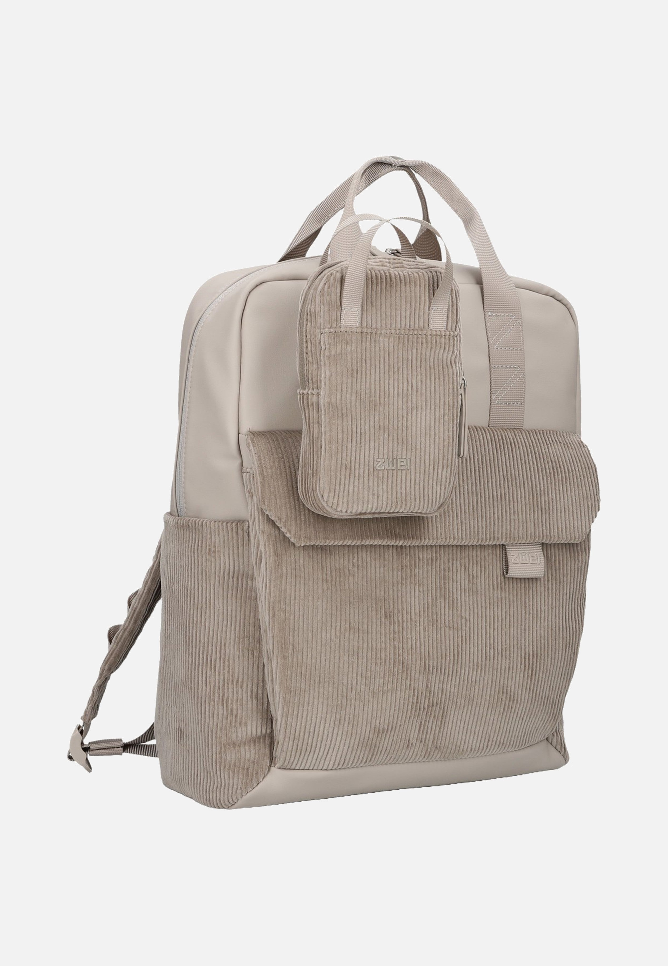 zwei Lou LUR160 Cord/Mocca Rucksack