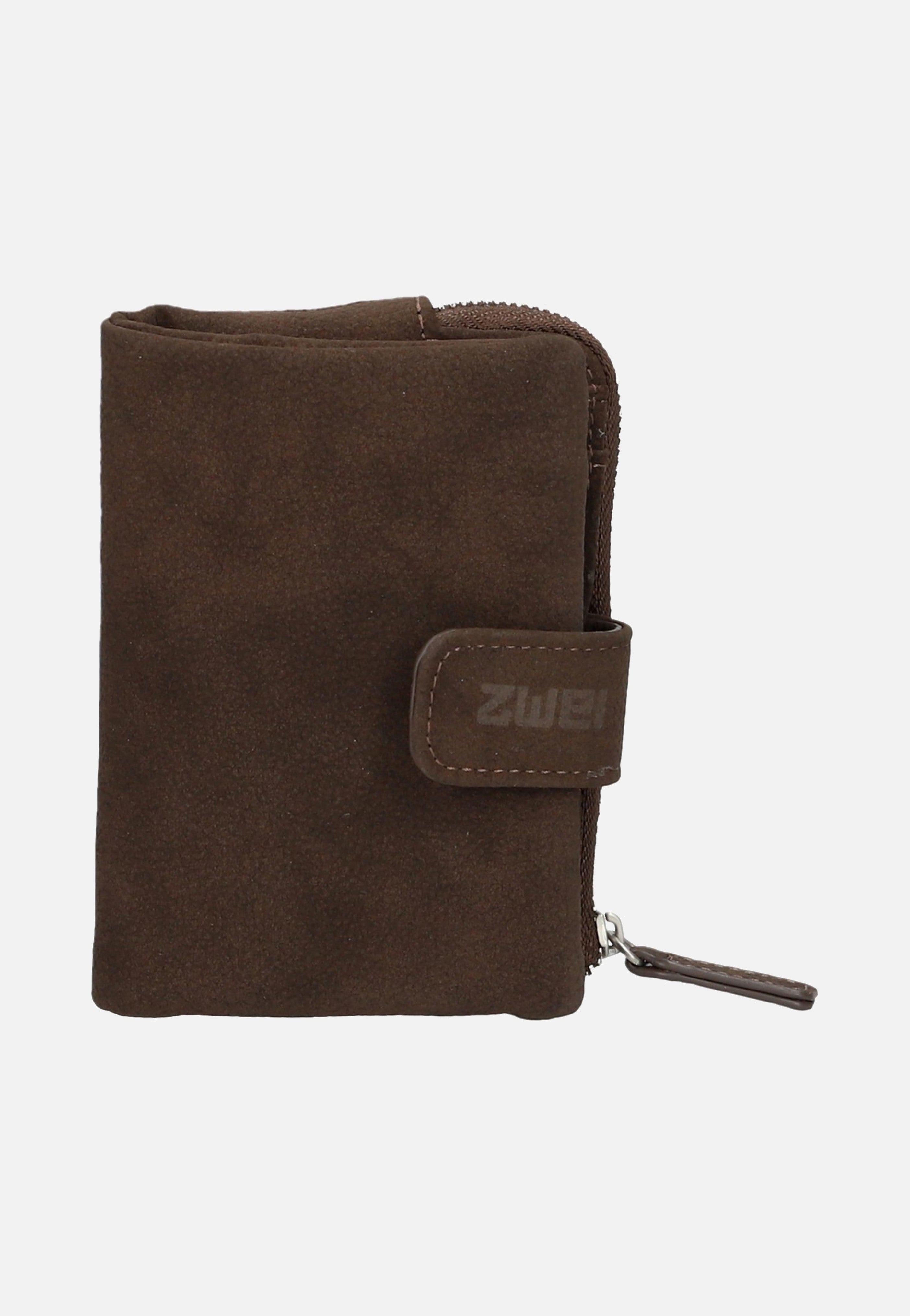 zwei M.Wallet MW5 Nubuk/Espresso Portemonnaie