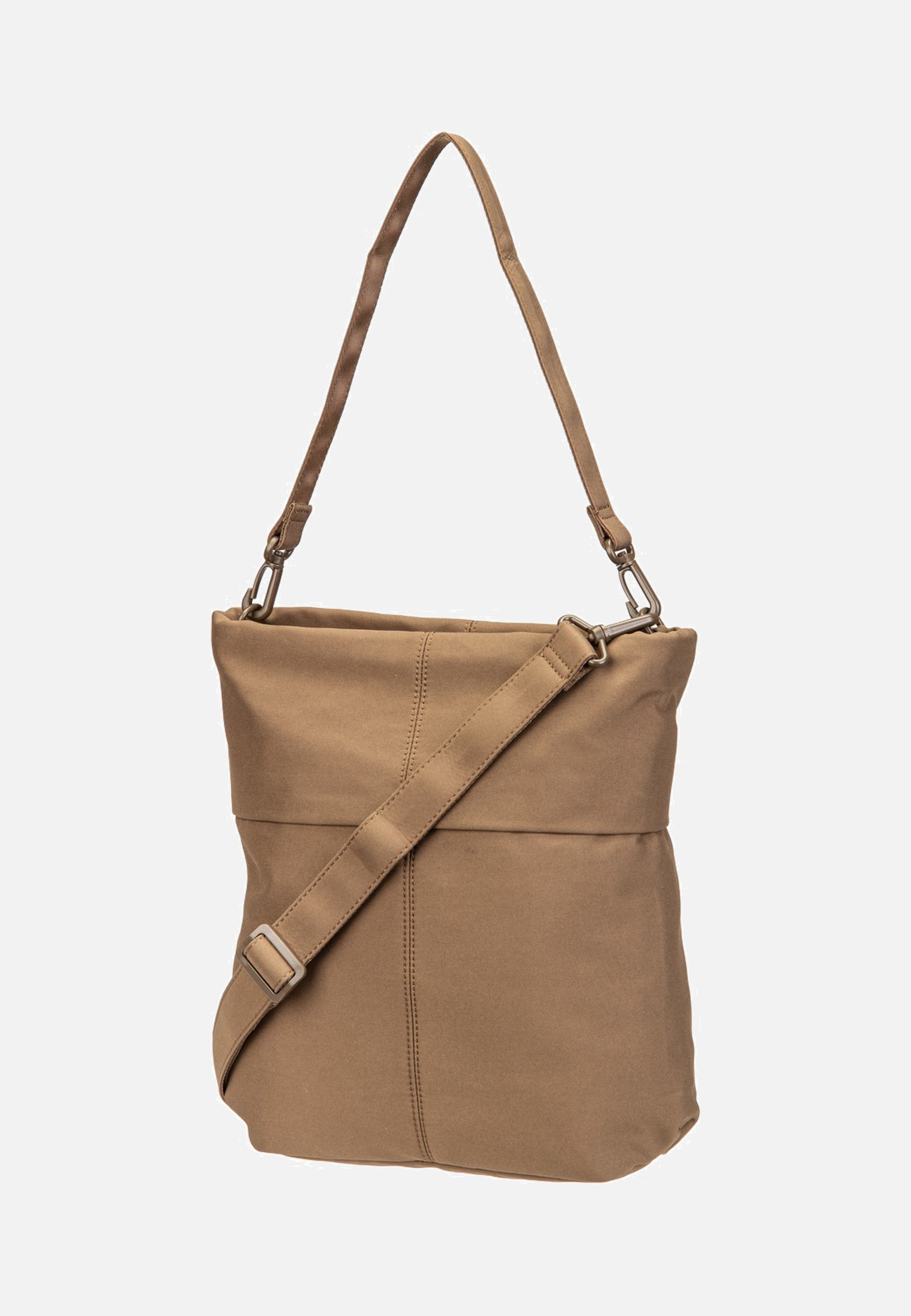 zwei Mademoiselle.Tex MTX12 Brown Hobo Bag