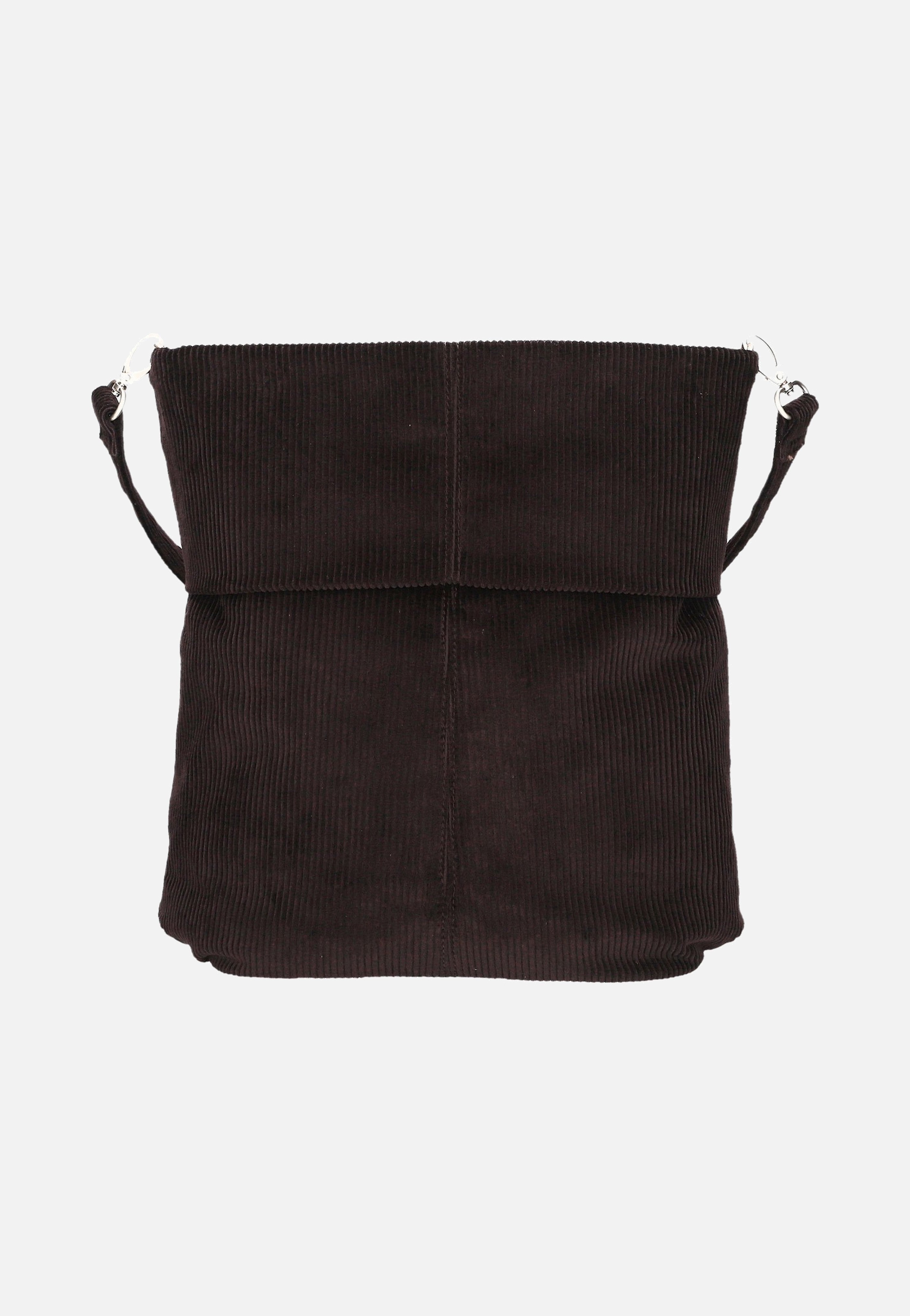zwei Mademoiselle M12 Cord/Espresso Hobo Bag