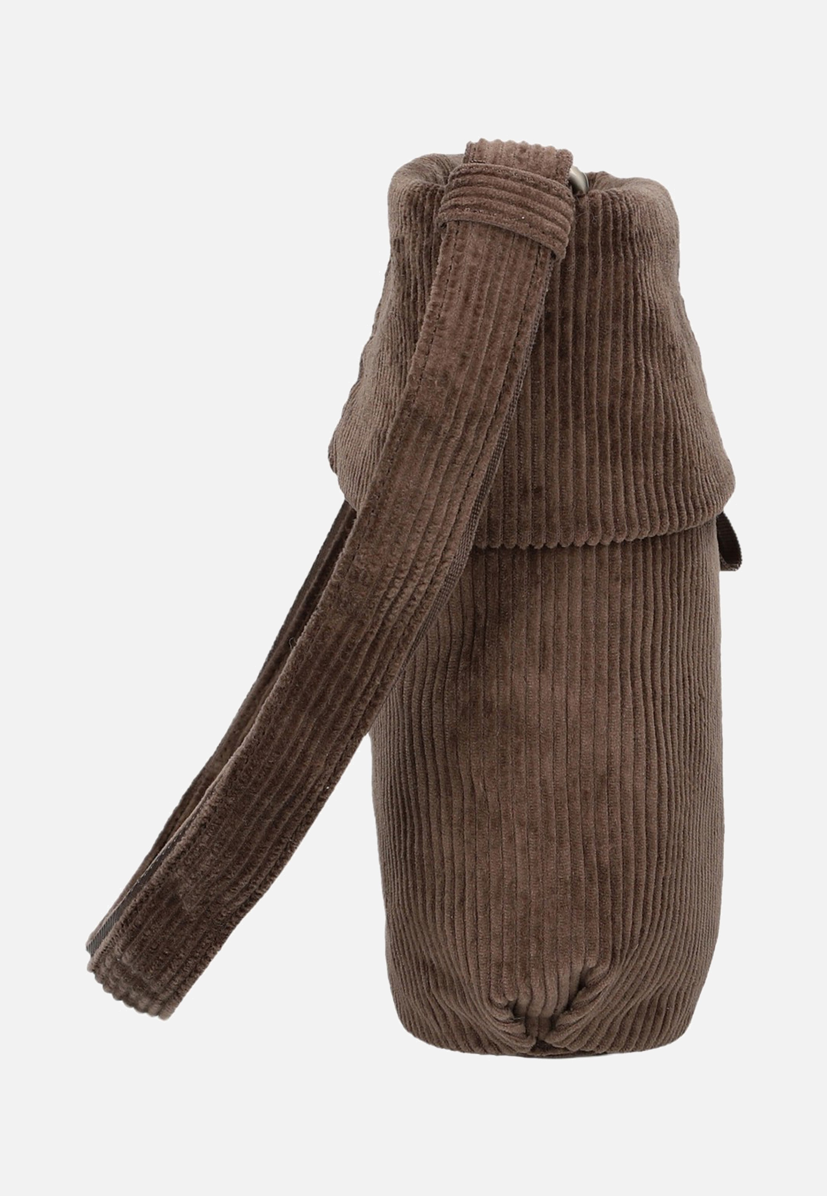 zwei - Mademoiselle M45 Cord/Wood - Crossbody Bag | Neutral-Image