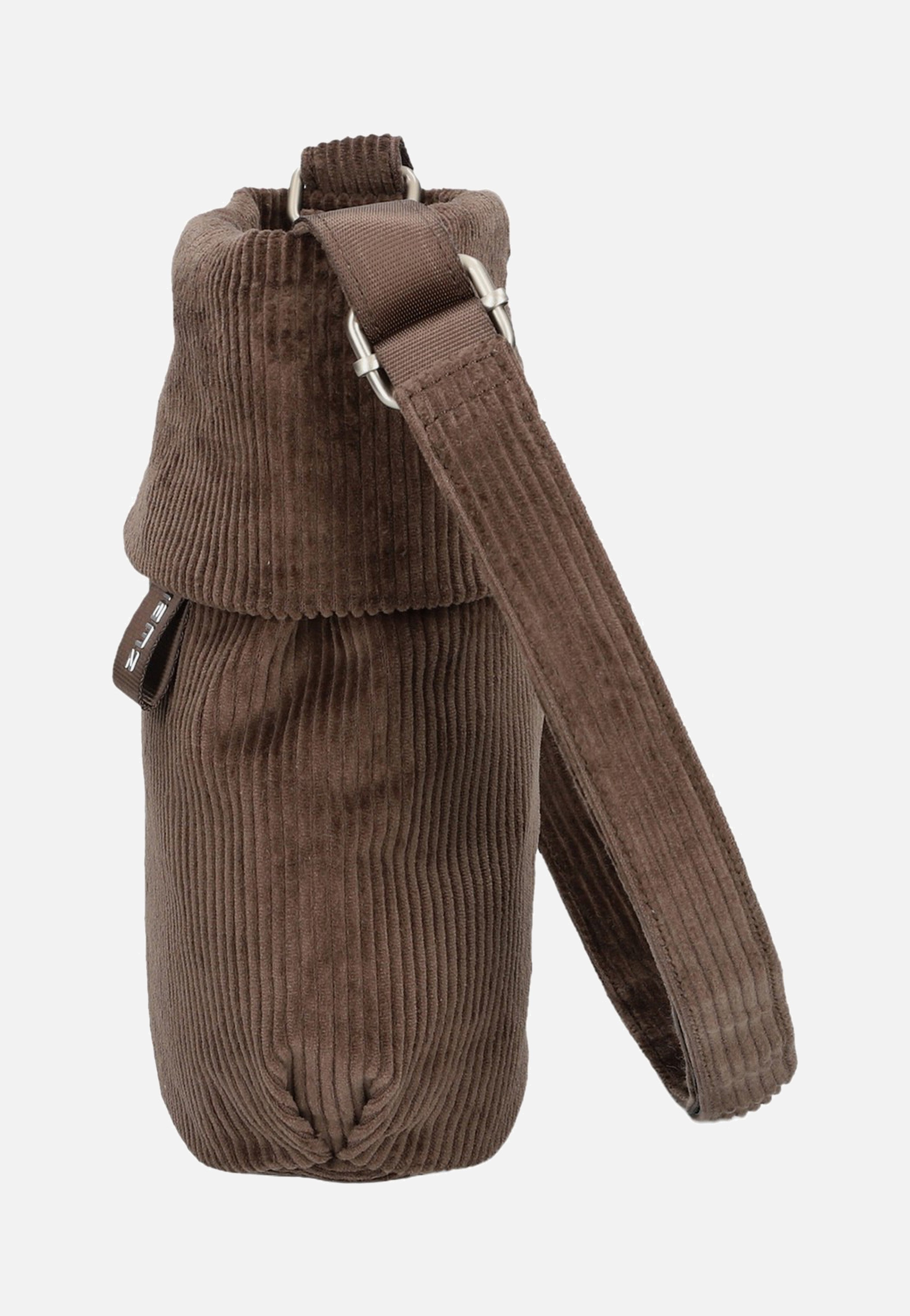 zwei Mademoiselle M45 Cord/Wood Umhängetasche