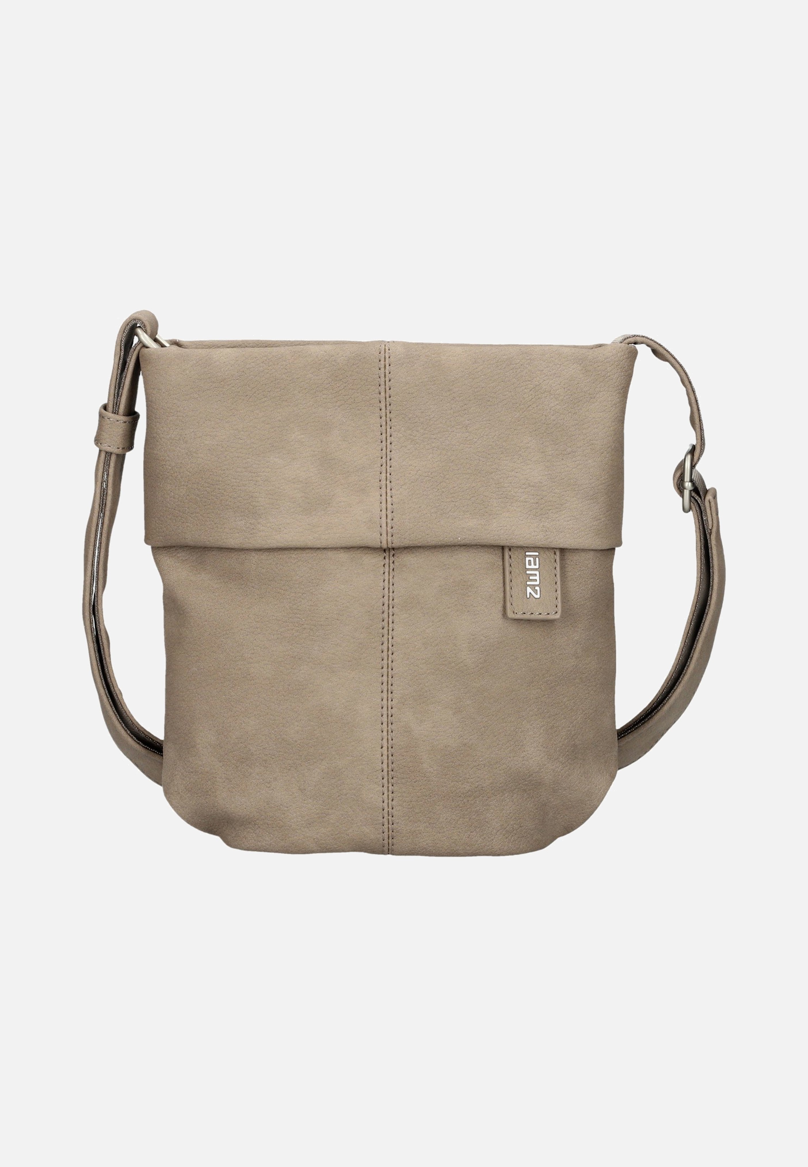 zwei Mademoiselle M45 Nubuk/Cappuccino Umhängetasche
