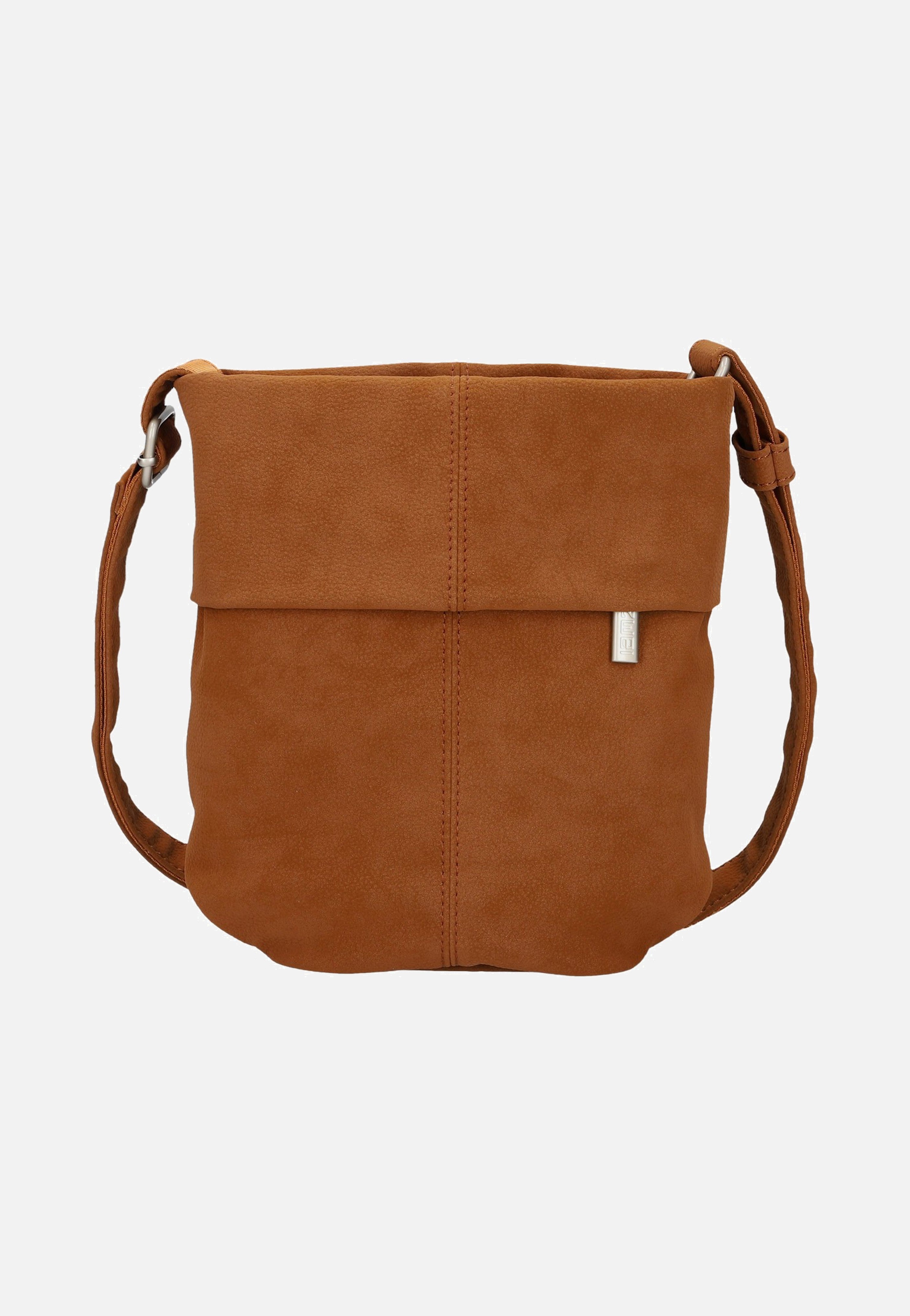 zwei Mademoiselle M45 Nubuk/Cognac Crossbody Bag