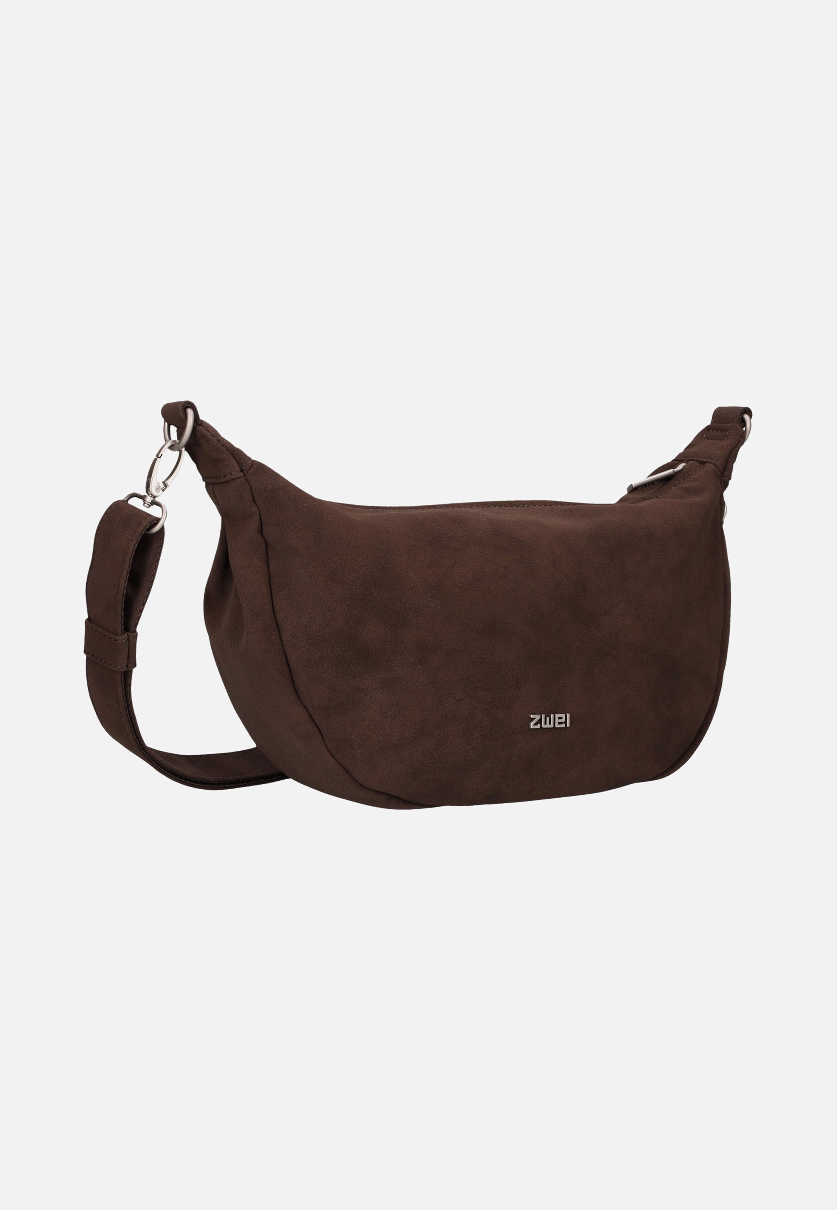 zwei Mademoiselle M70 Nubuk/Espresso Sling Bag