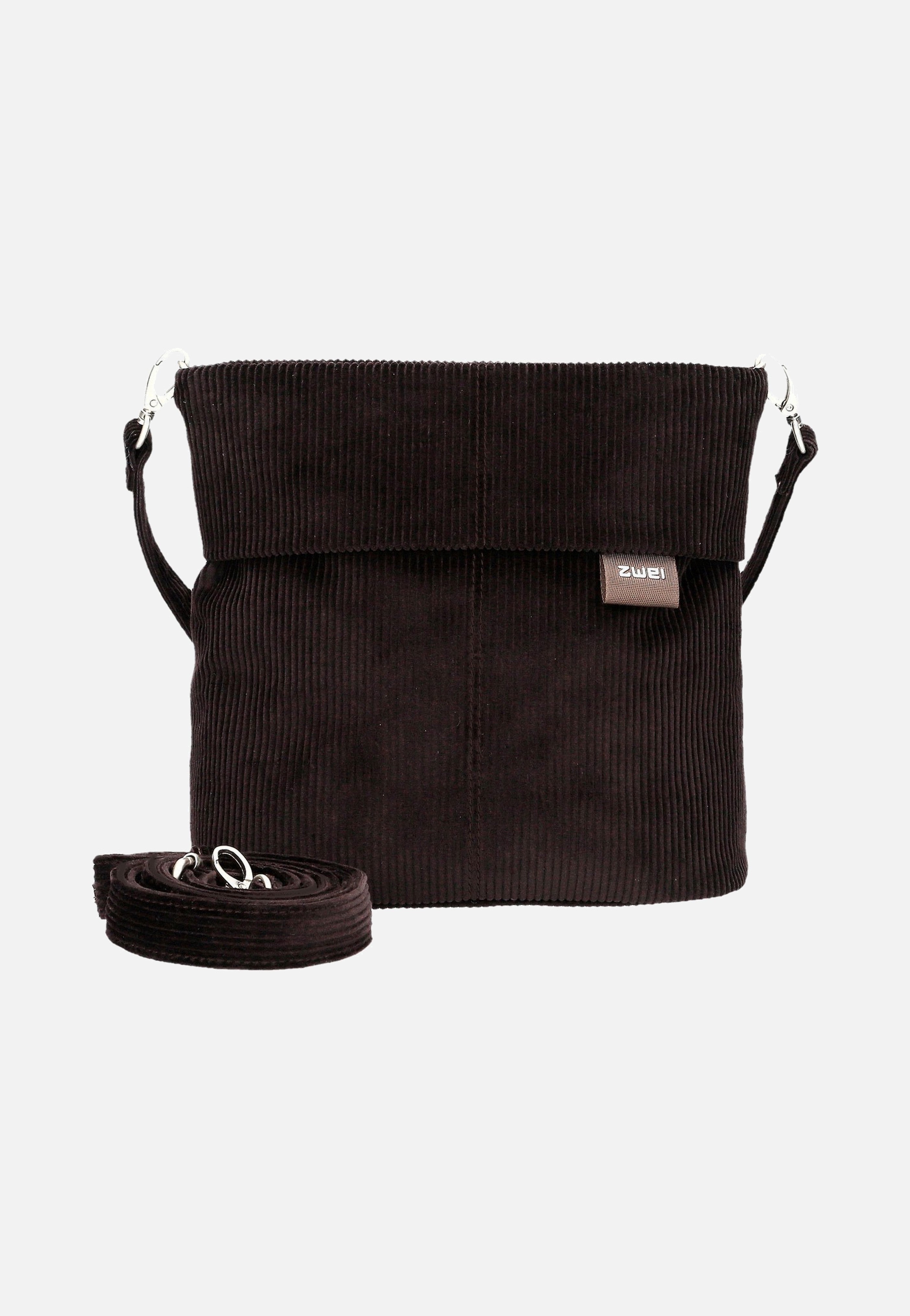 zwei Mademoiselle M8 Cord/Espresso Pouch Bag
