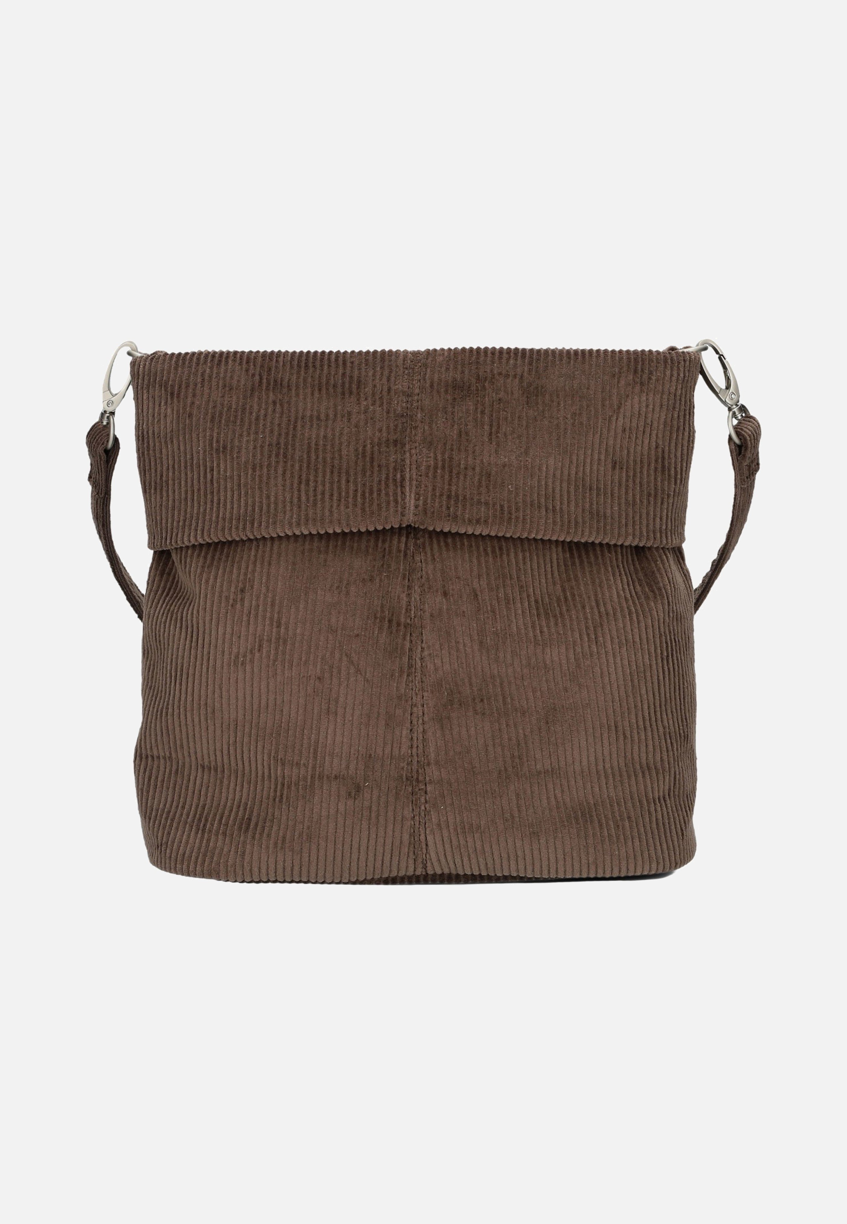 zwei - Mademoiselle M8 Cord/Wood - Pouch Bag | Neutral-Image