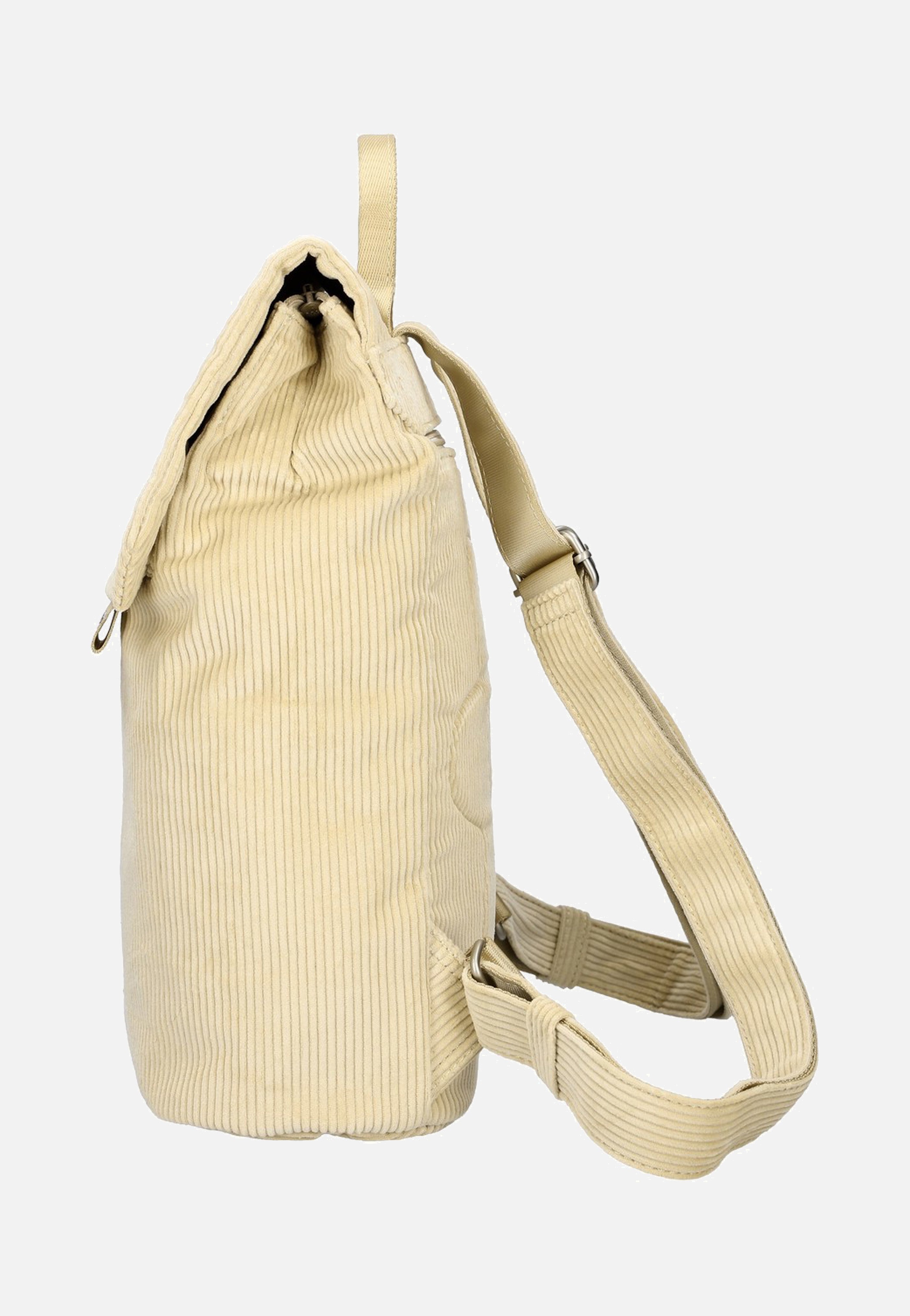 zwei Mademoiselle MR13 Cord/Creme Rucksack