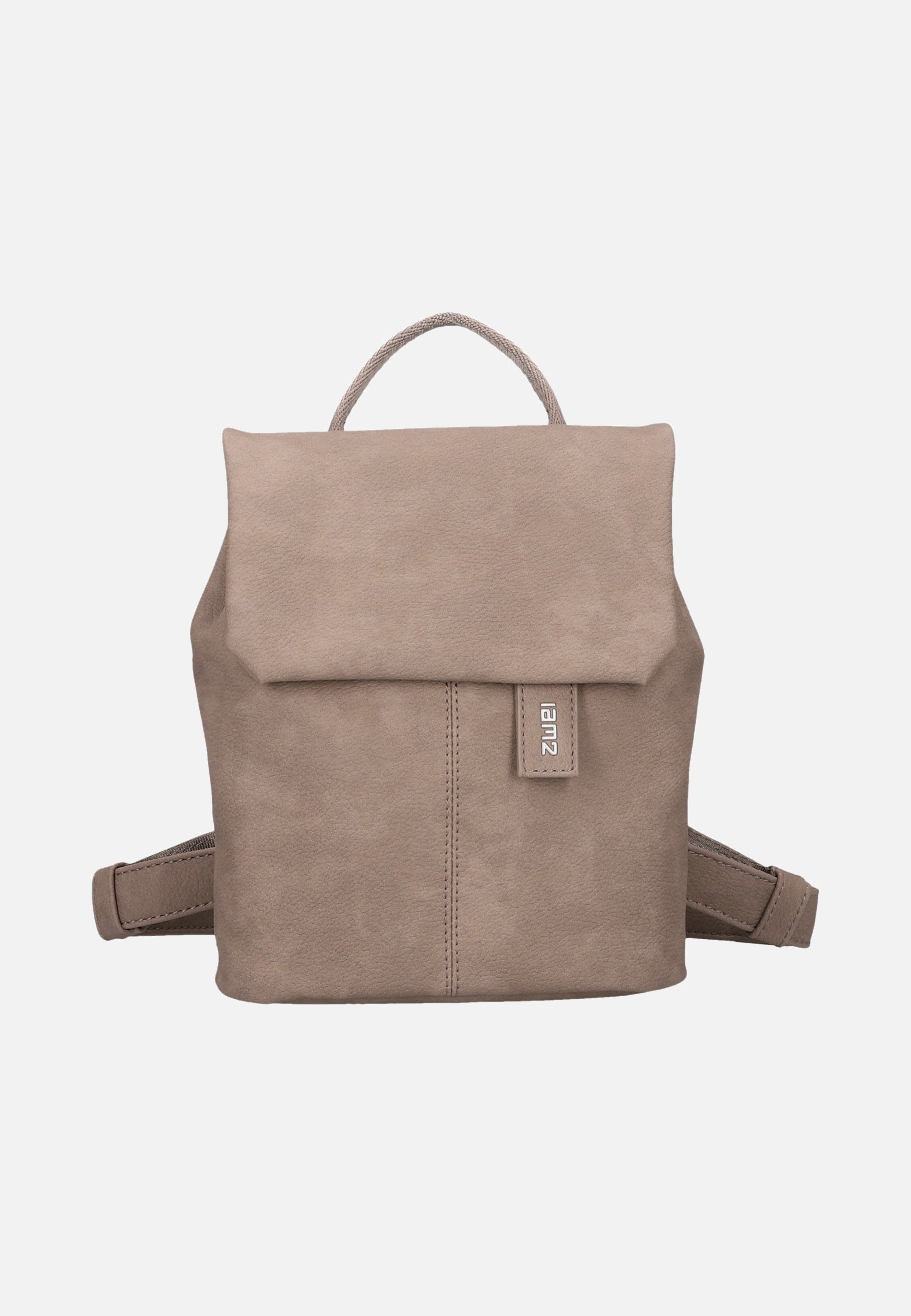 zwei Mademoiselle MR45 Nubuk/Cappuccino Rucksack