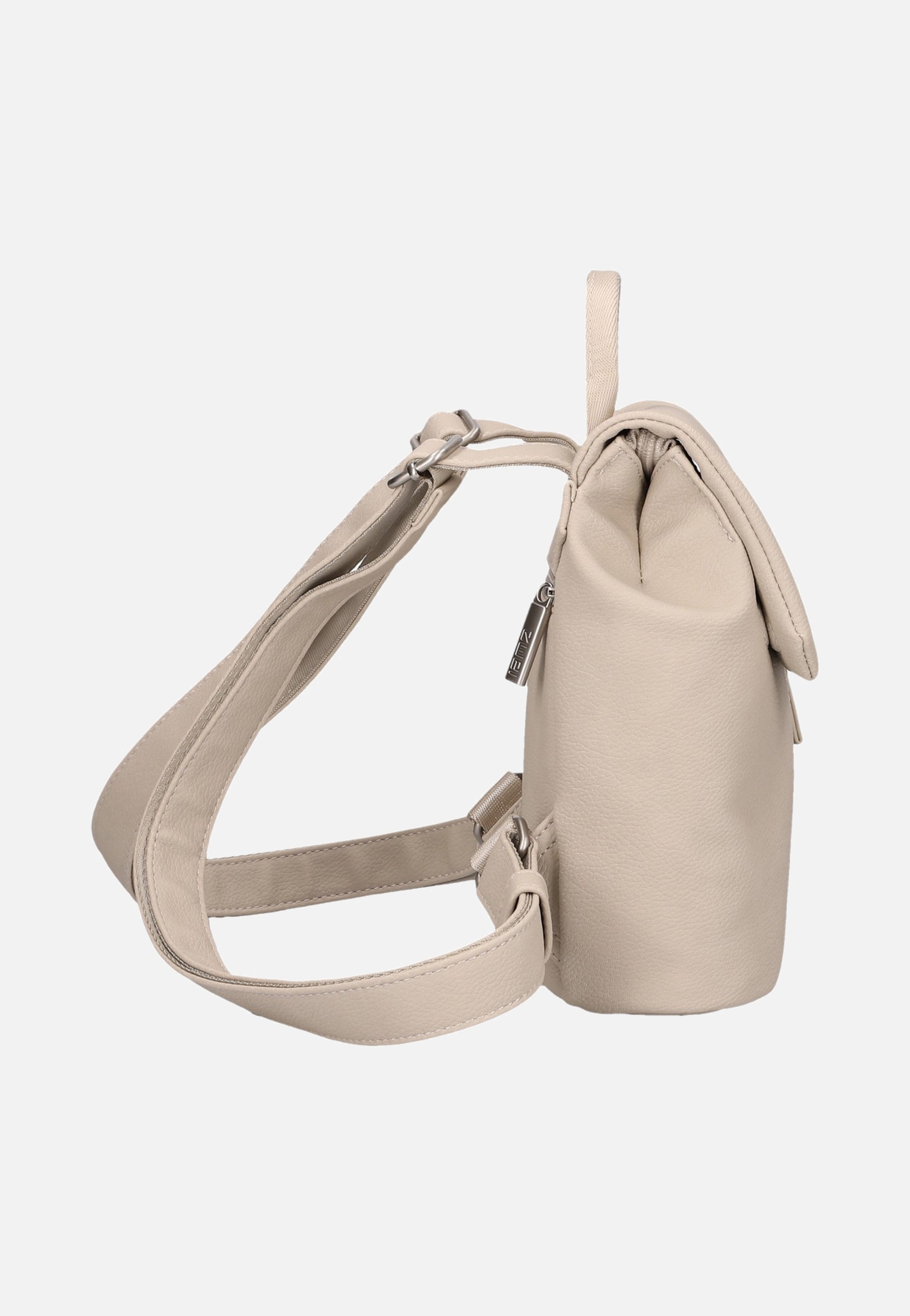 zwei - Mademoiselle MR45 Nubuk/Linen - Backpack | Neutral-Image
