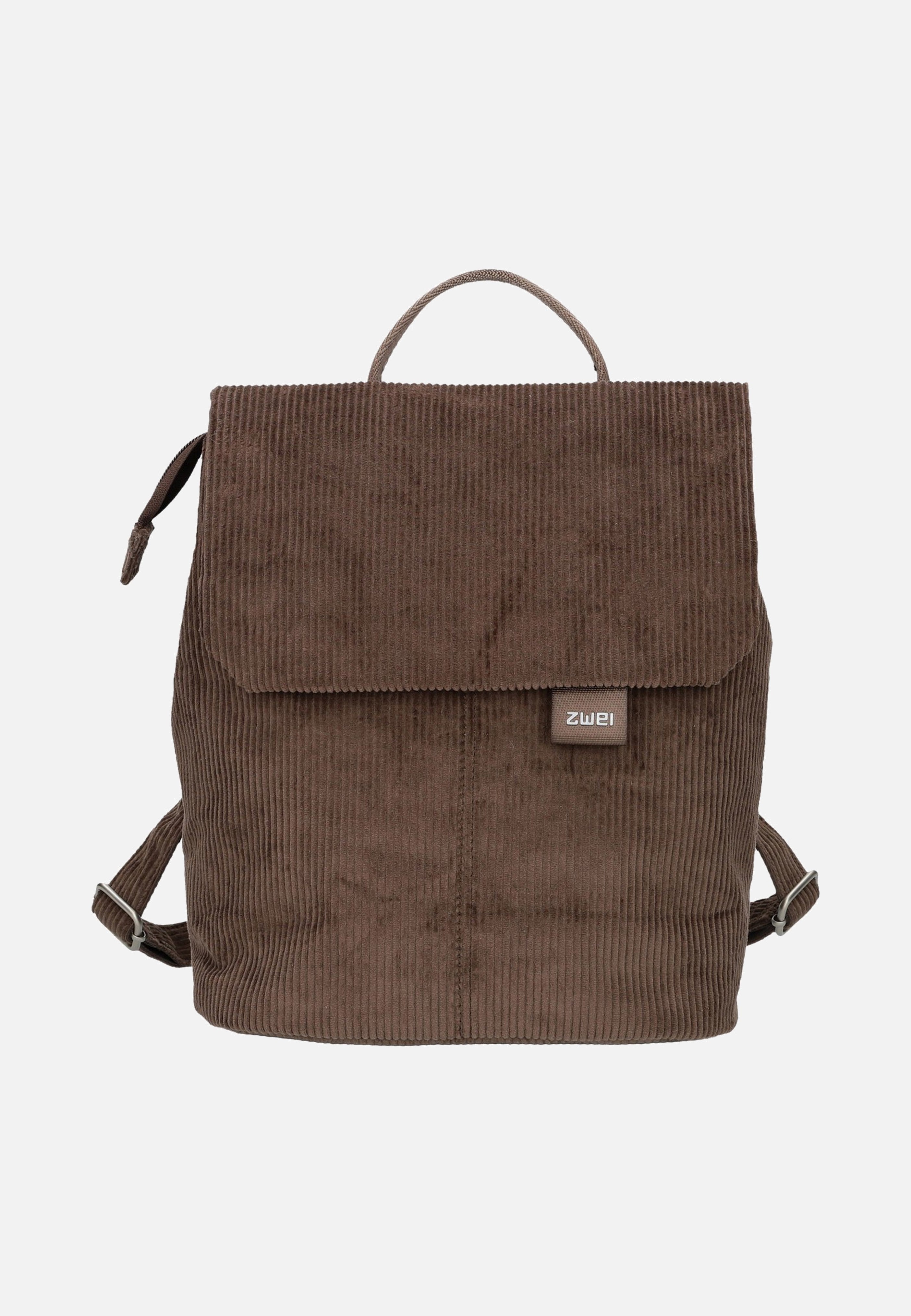 zwei - Mademoiselle MR8 Cord/Wood - Backpack | Neutral-Image