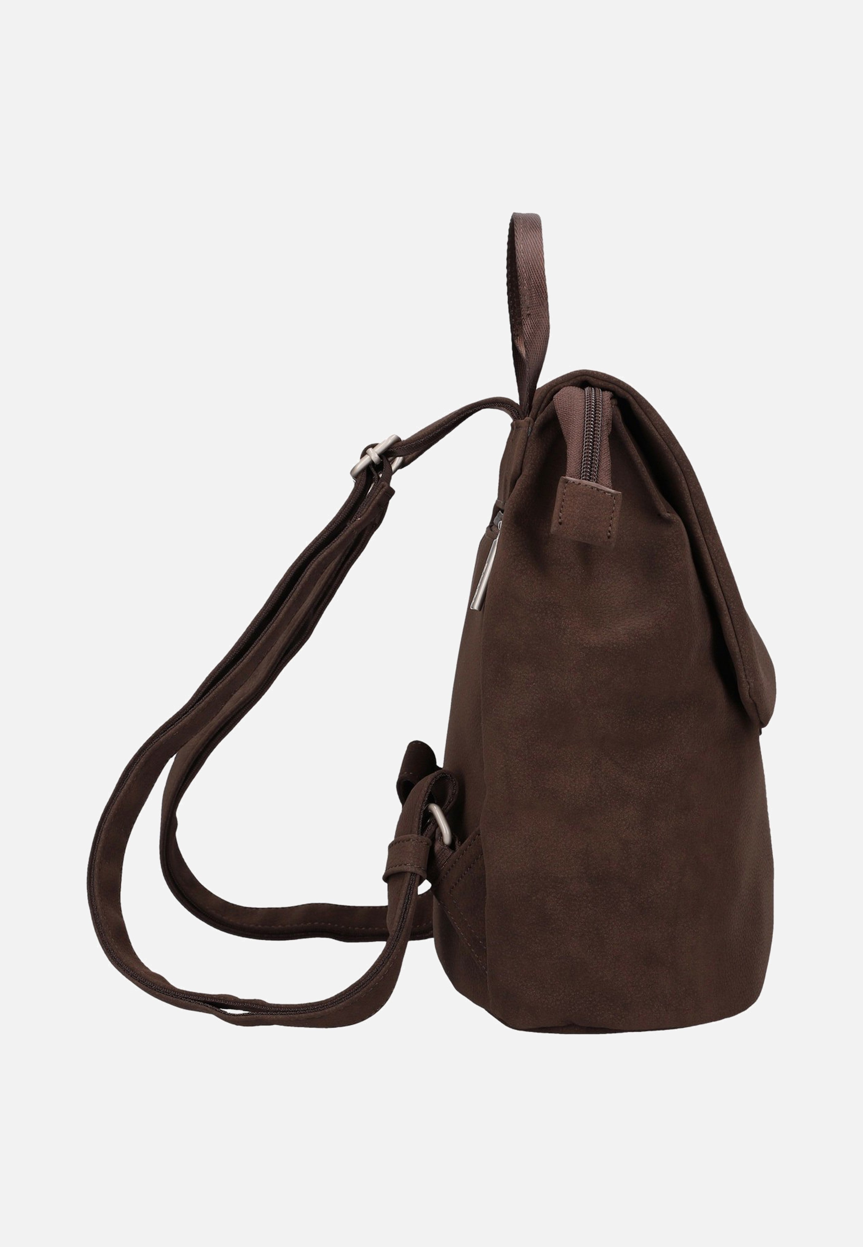 zwei Mademoiselle MR8 Nubuk/Espresso Rucksack