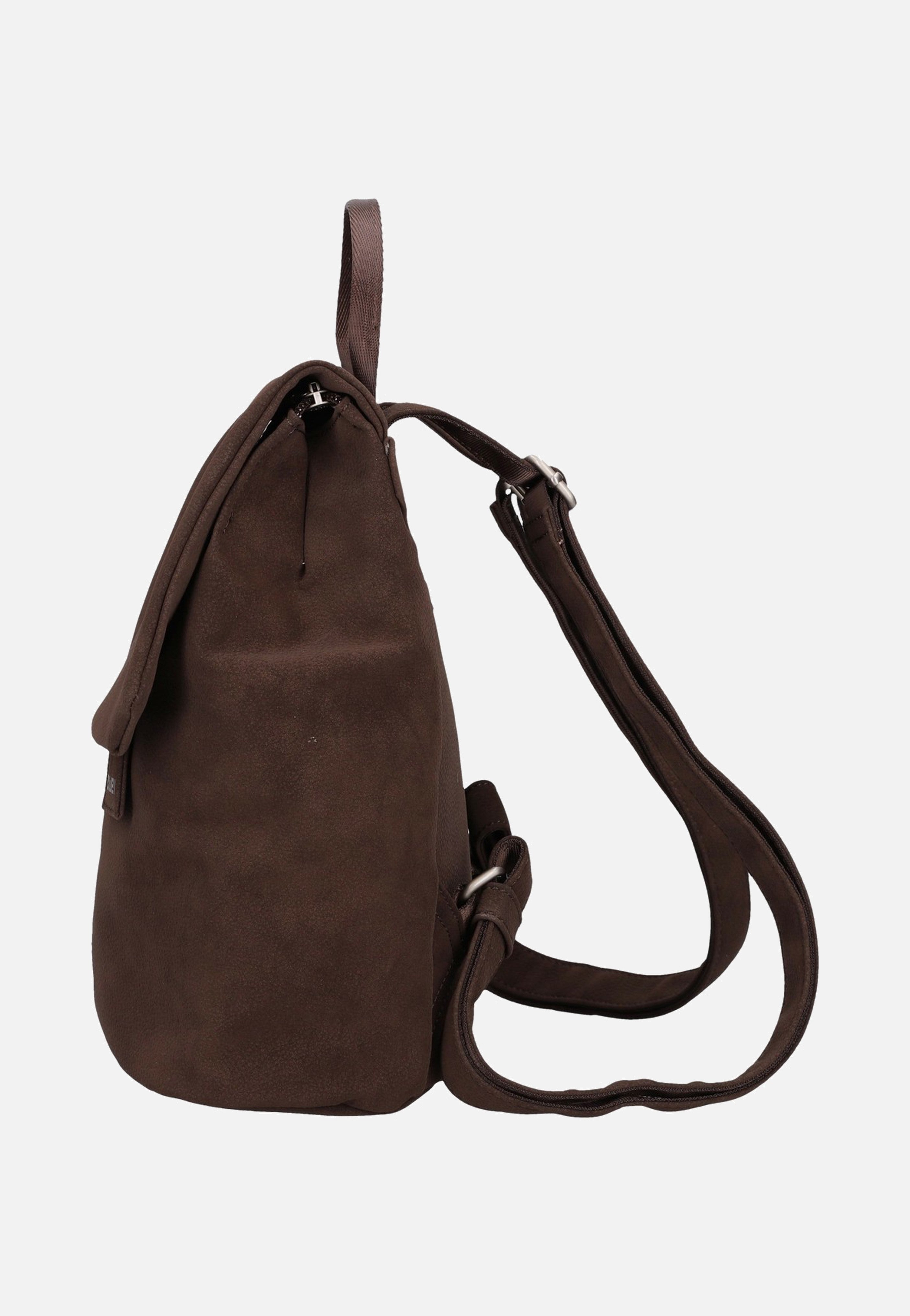 zwei Mademoiselle MR8 Nubuk/Espresso Rucksack