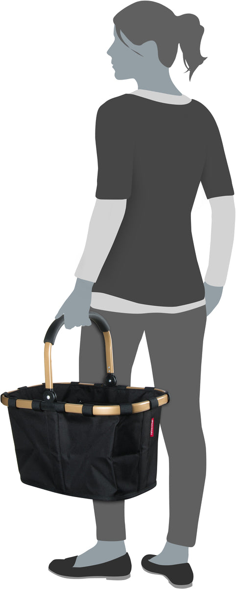 reisenthel carrybag frame Leo Nero Einkaufskorb – Silhouettenansicht