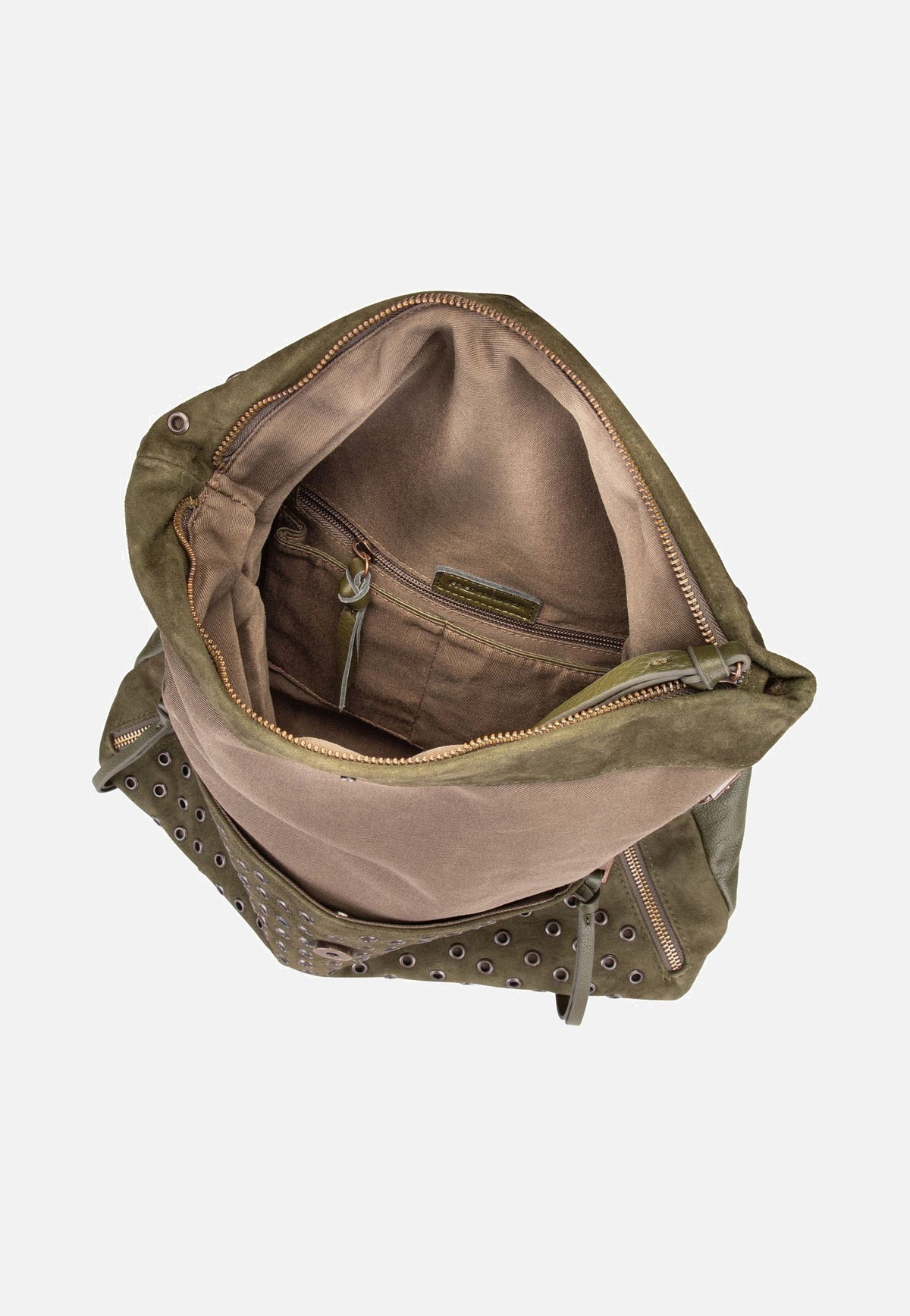 Fredsbruder Hey You Rock 270-3695 Olive Schultertasche