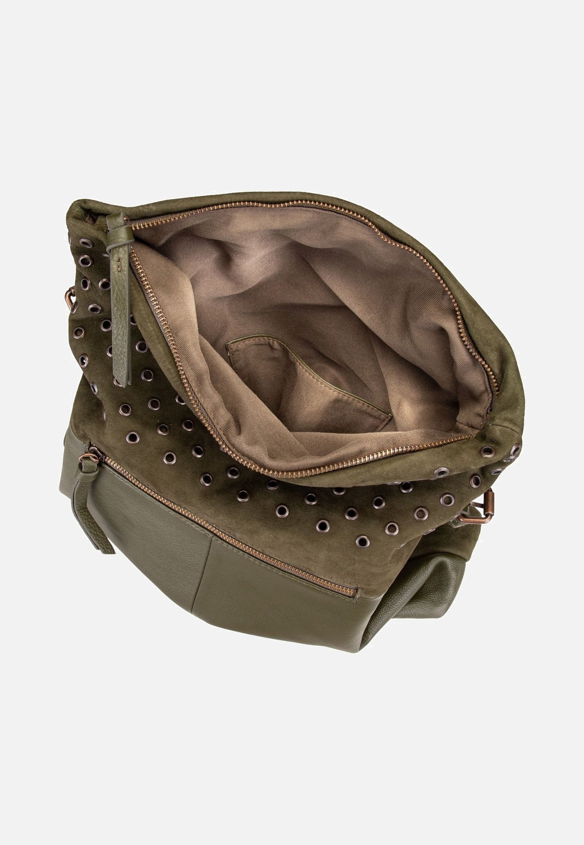 Fredsbruder Hey You Rock 270-3695 Olive Schultertasche