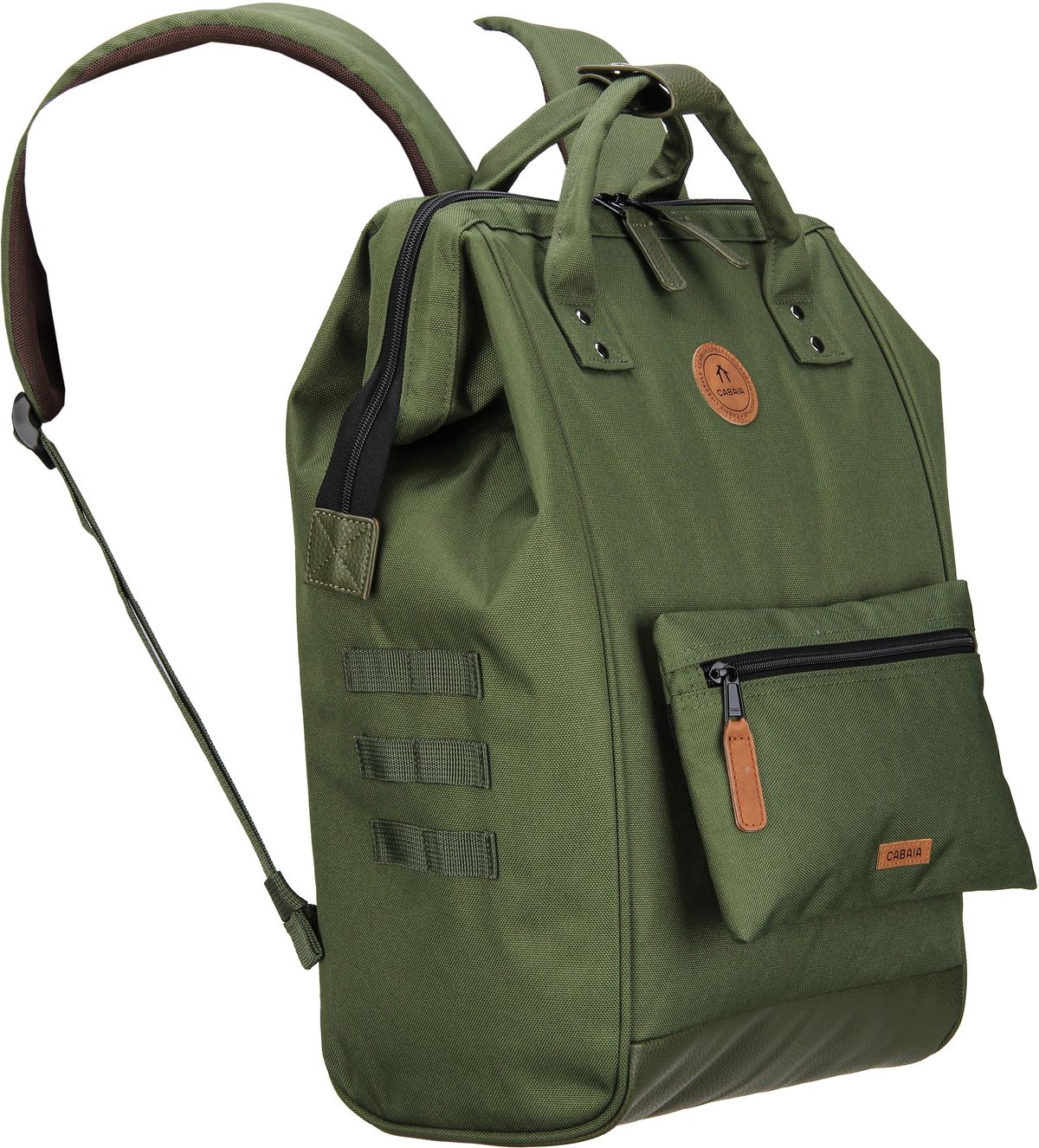 Cabaia Adventurer Recycled Oxford Large Cape Town Rucksack – Silhouettenansicht
