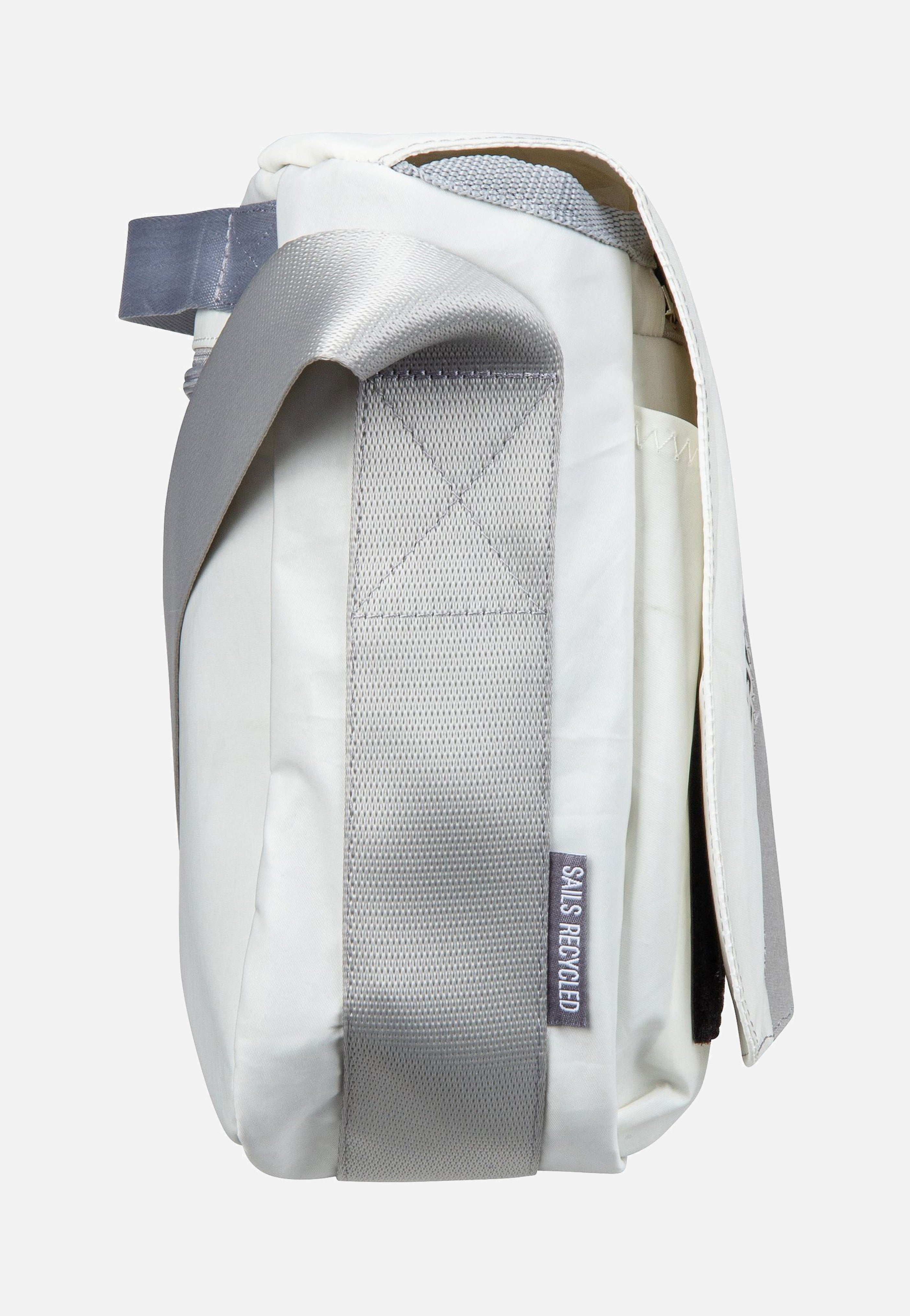 360Grad - Barkasse Mini Stencil-Weiß/Grau - Messenger Bag | Neutral-Image