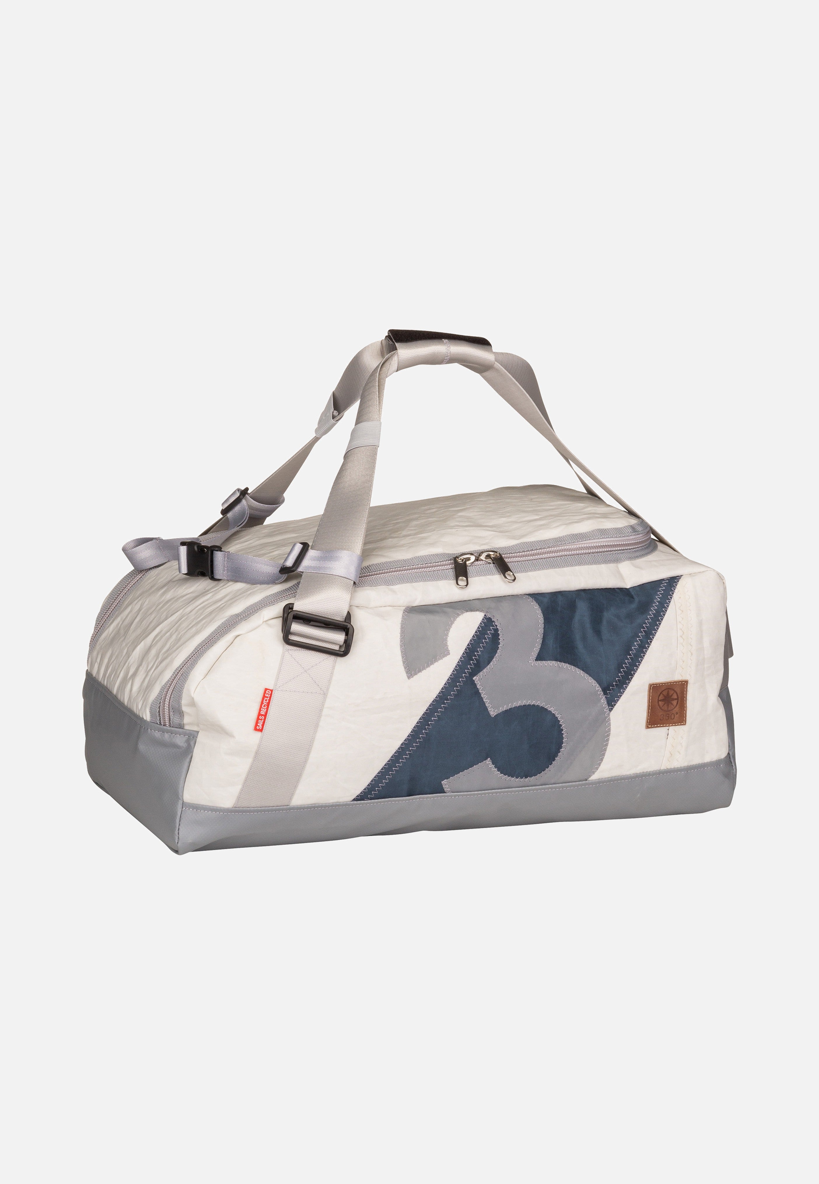 360Grad - Container XL Balken Vintage/Zahl Hellgrau - Dufflebag | Neutral-Image