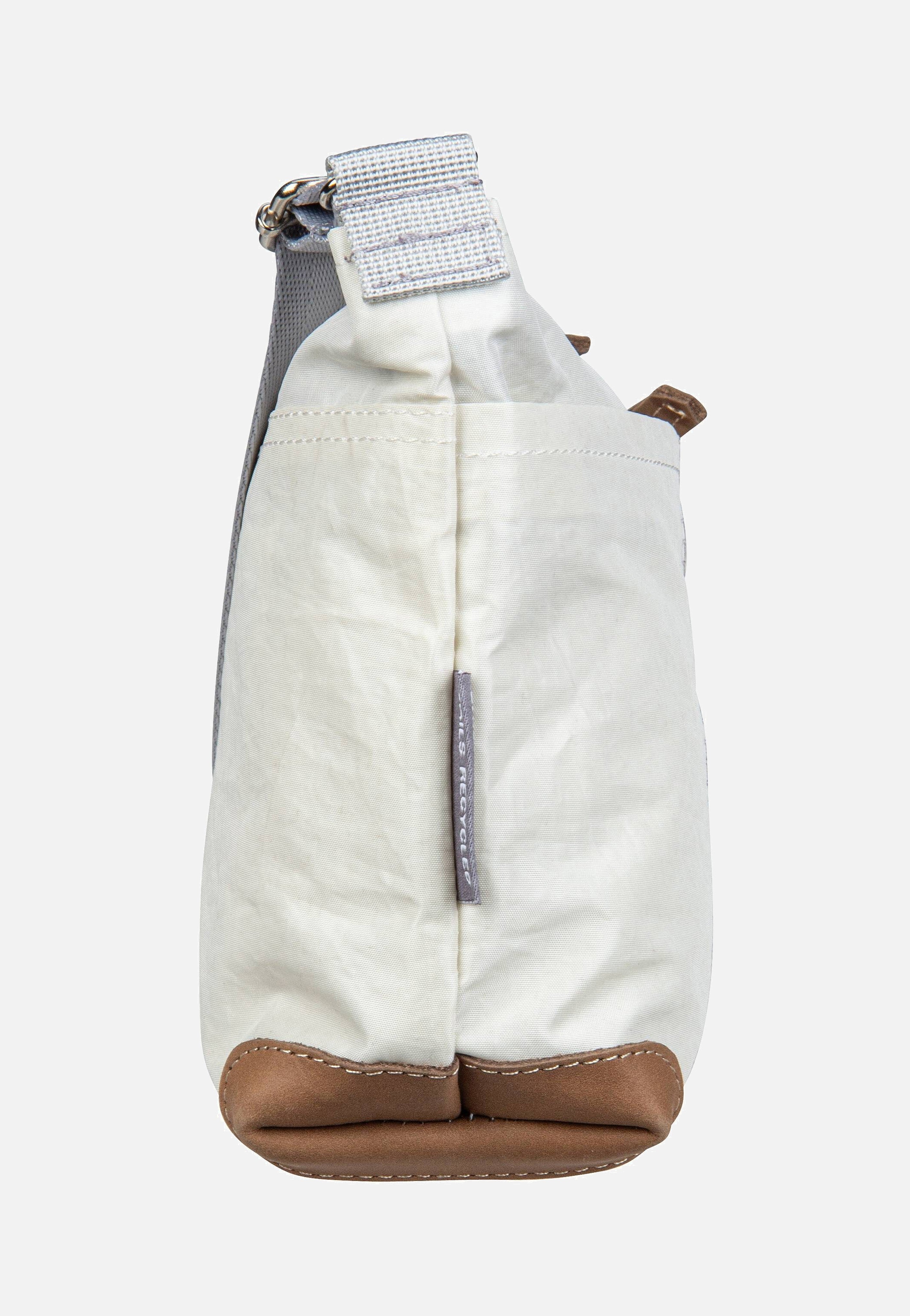 360Grad - Deern Lütt Stencil-Weiß/Grau - Pouch Bag | Women-Image