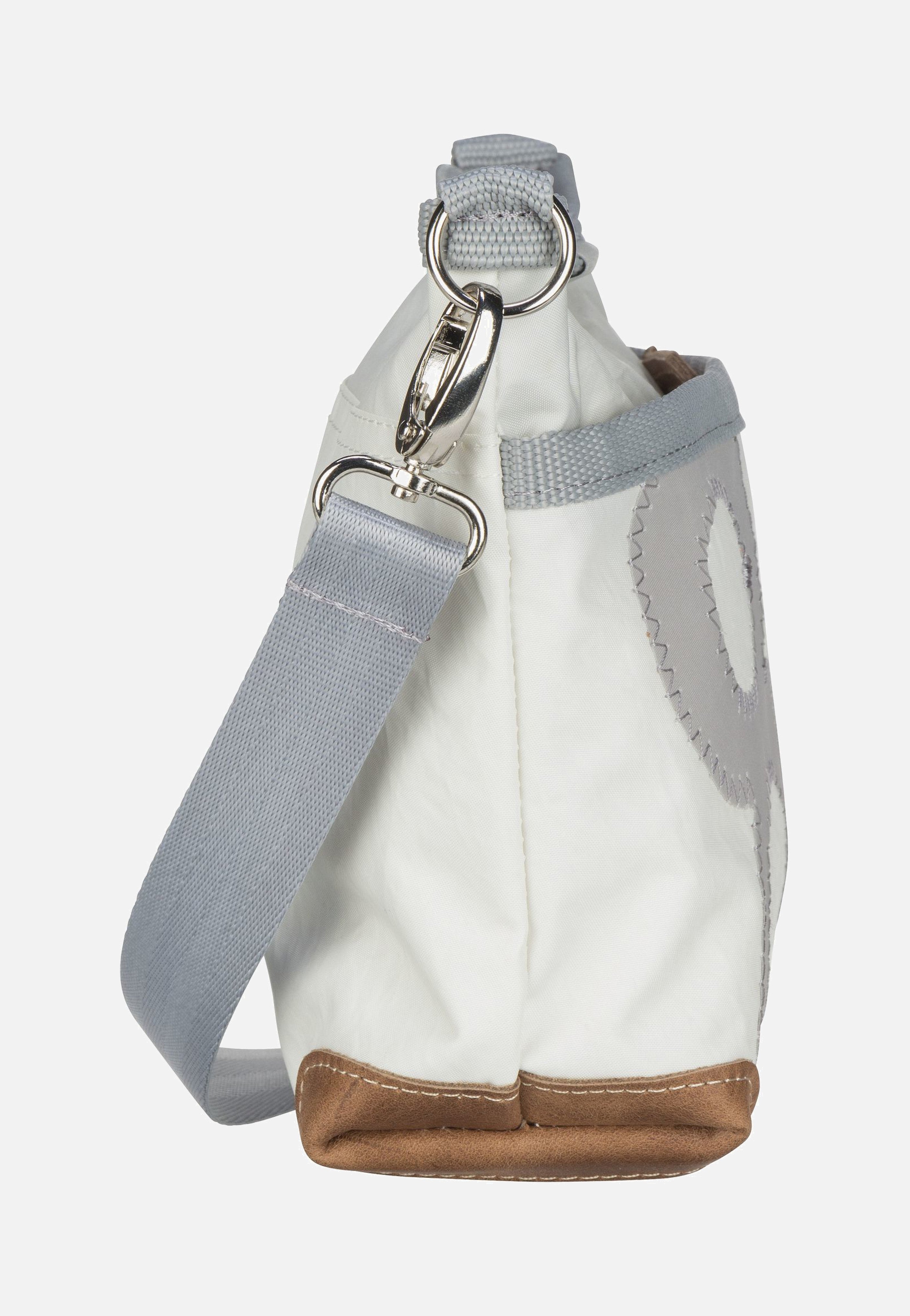 360Grad - Deern Lütt Weiß/Grau - Pouch Bag | Women-Image