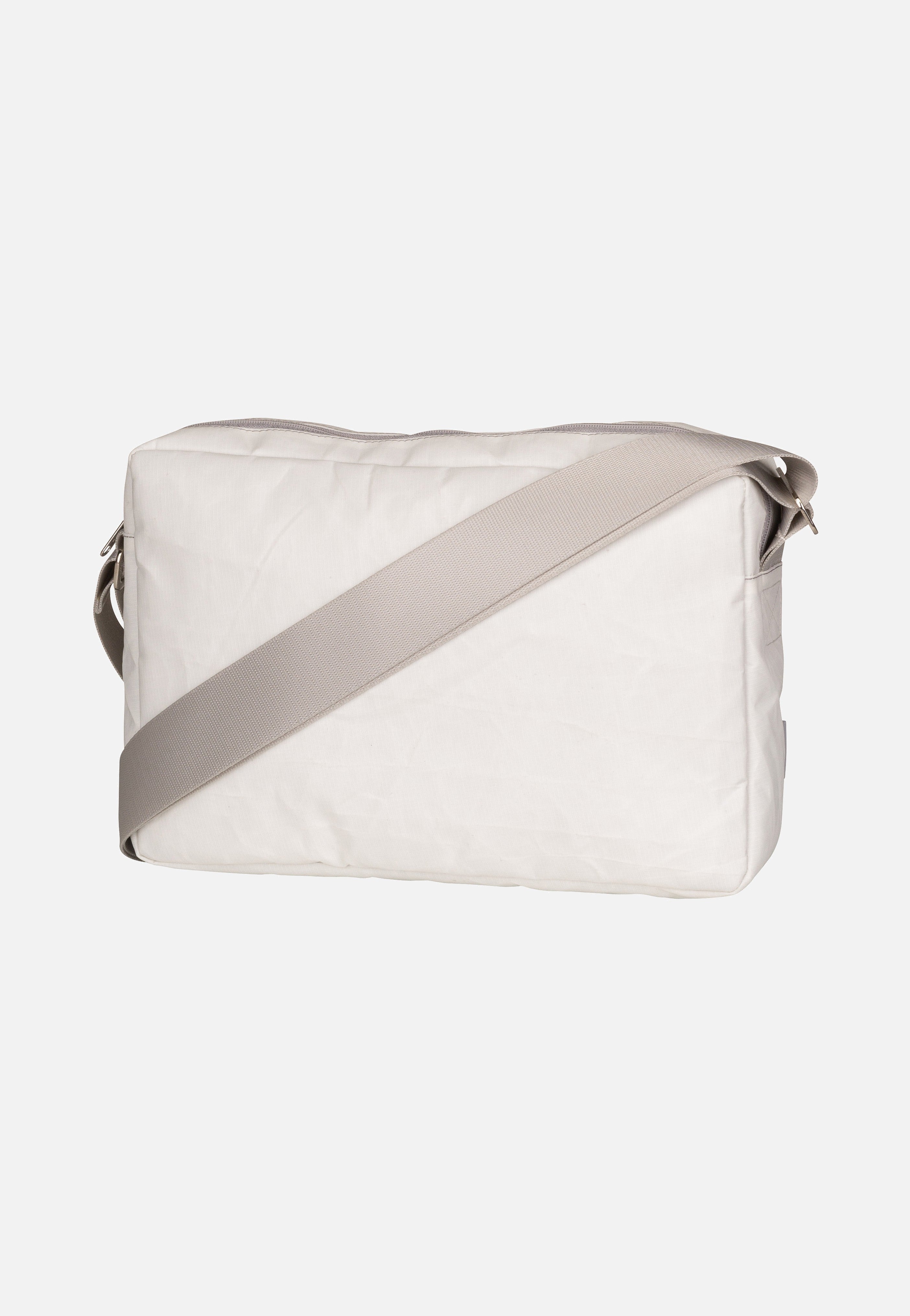 360Grad - Fender L Weiß/Streifen Blau/Zahl Grau - Crossbody Bag | Neutral-Image